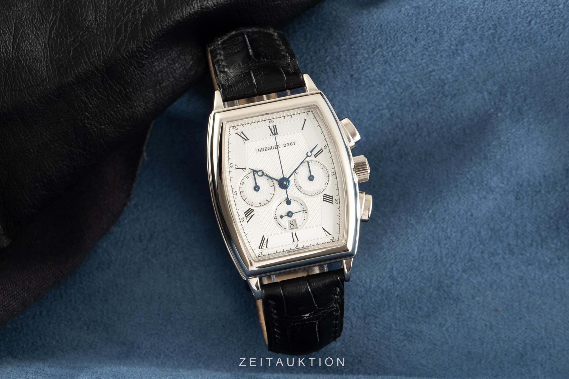 Breguet Heritage  chronograph 18 ct white gold automatic men's watch 5460/BB/12996  [2104837]