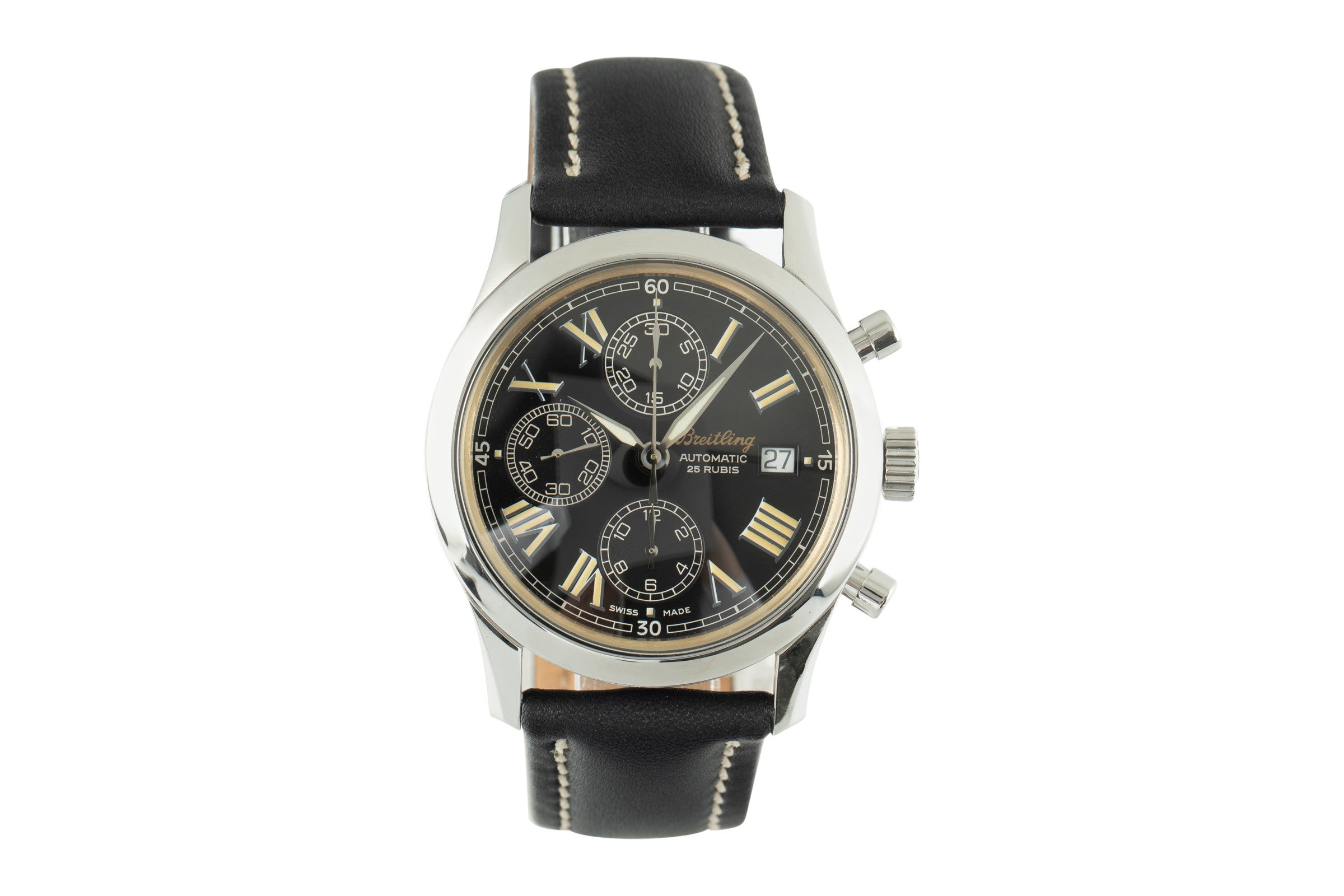 Breitling Grand Premier chronograph steel automatic Kal. B13 Ref