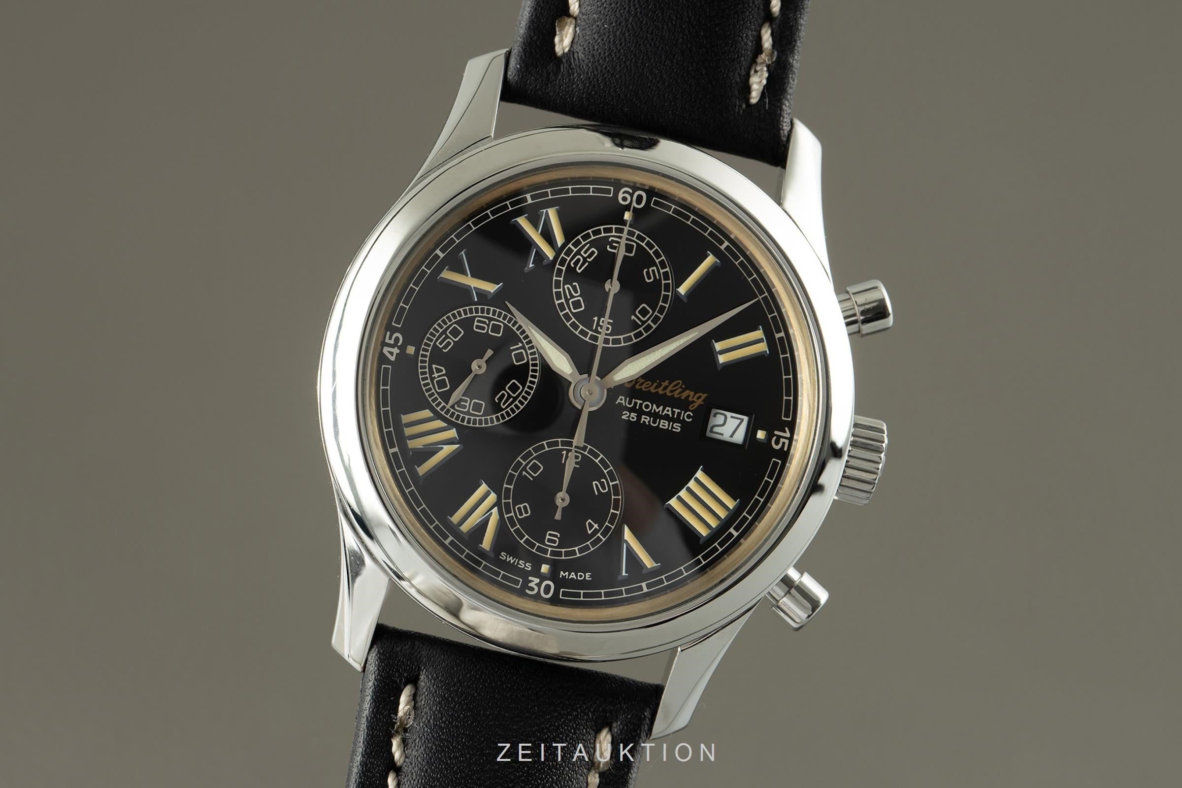 Breitling Grand Premier chronograph steel automatic Kal. B13 Ref