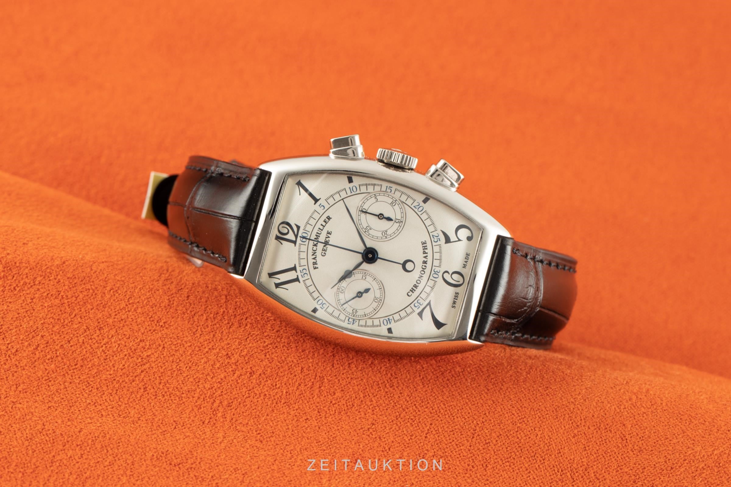 Franck Muller Casablanca cronografo platino carica manuale orologio da uomo 5850CC  [2104945]