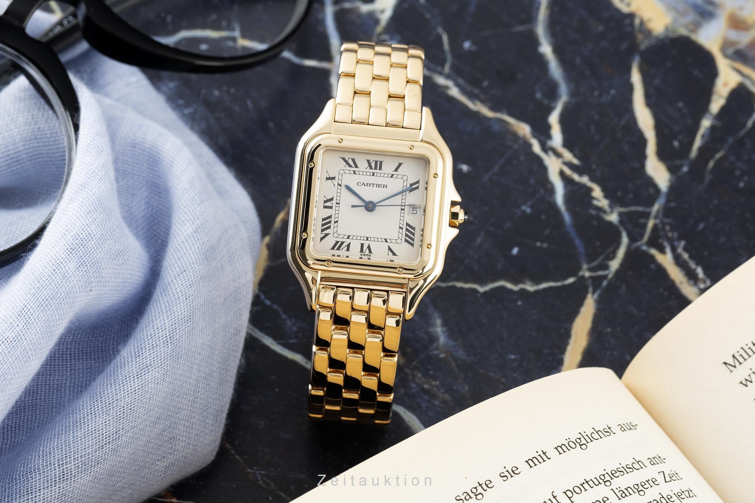 Cartier Panthere 18 ct gold quartz unisex 88396 LP: 24300EUR  [2105019]