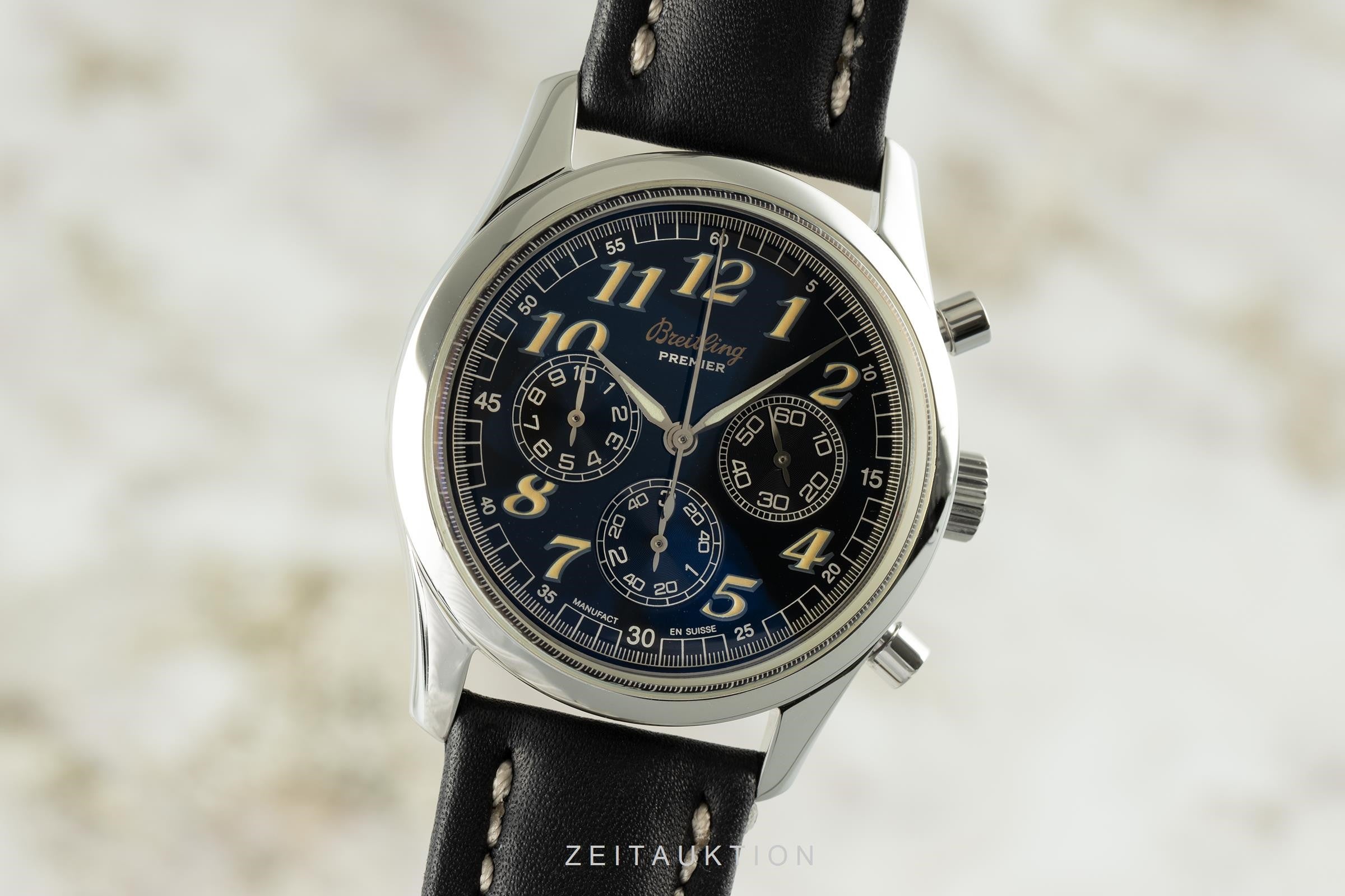 Breitling Premier cronógrafo acero automático reloj para caballeros A40035  [2105021]