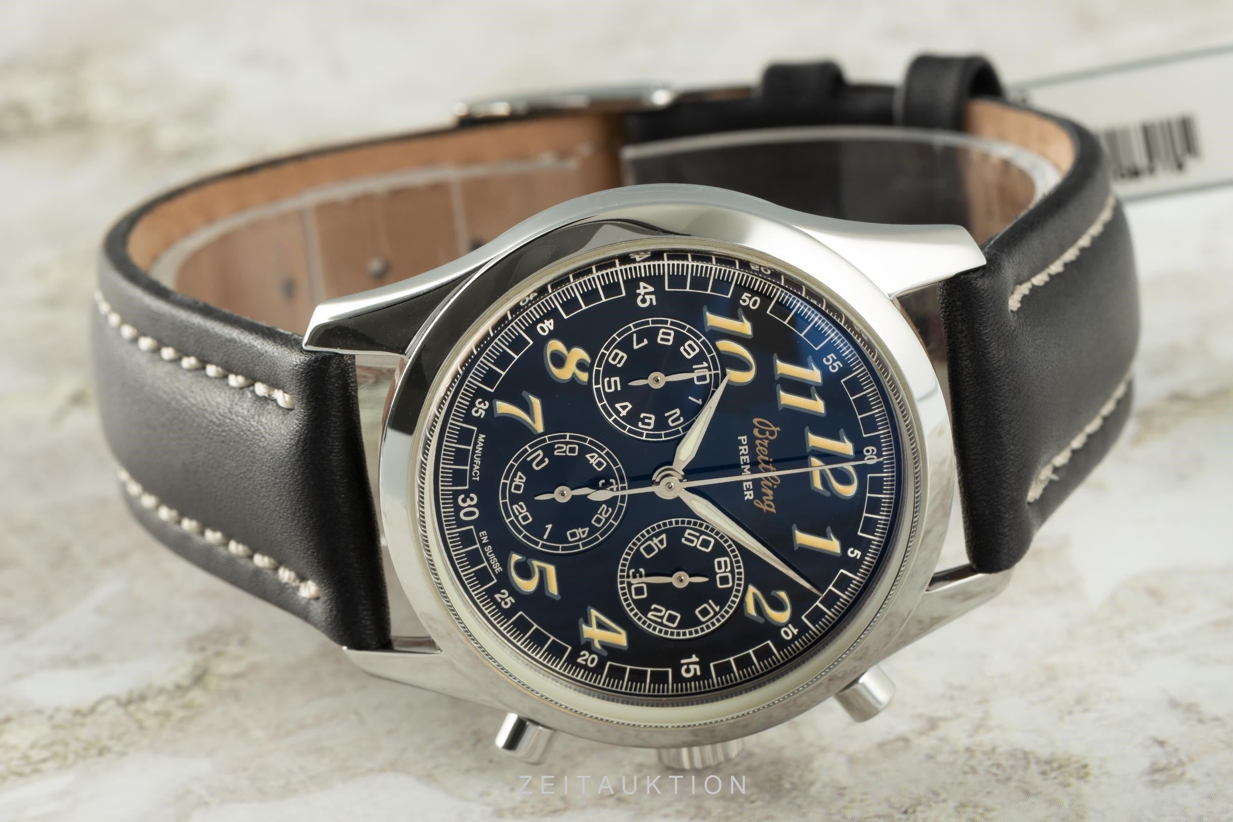 Breitling Premier cronografo acciaio automatismo orologio da uomo A40035  [2105021]