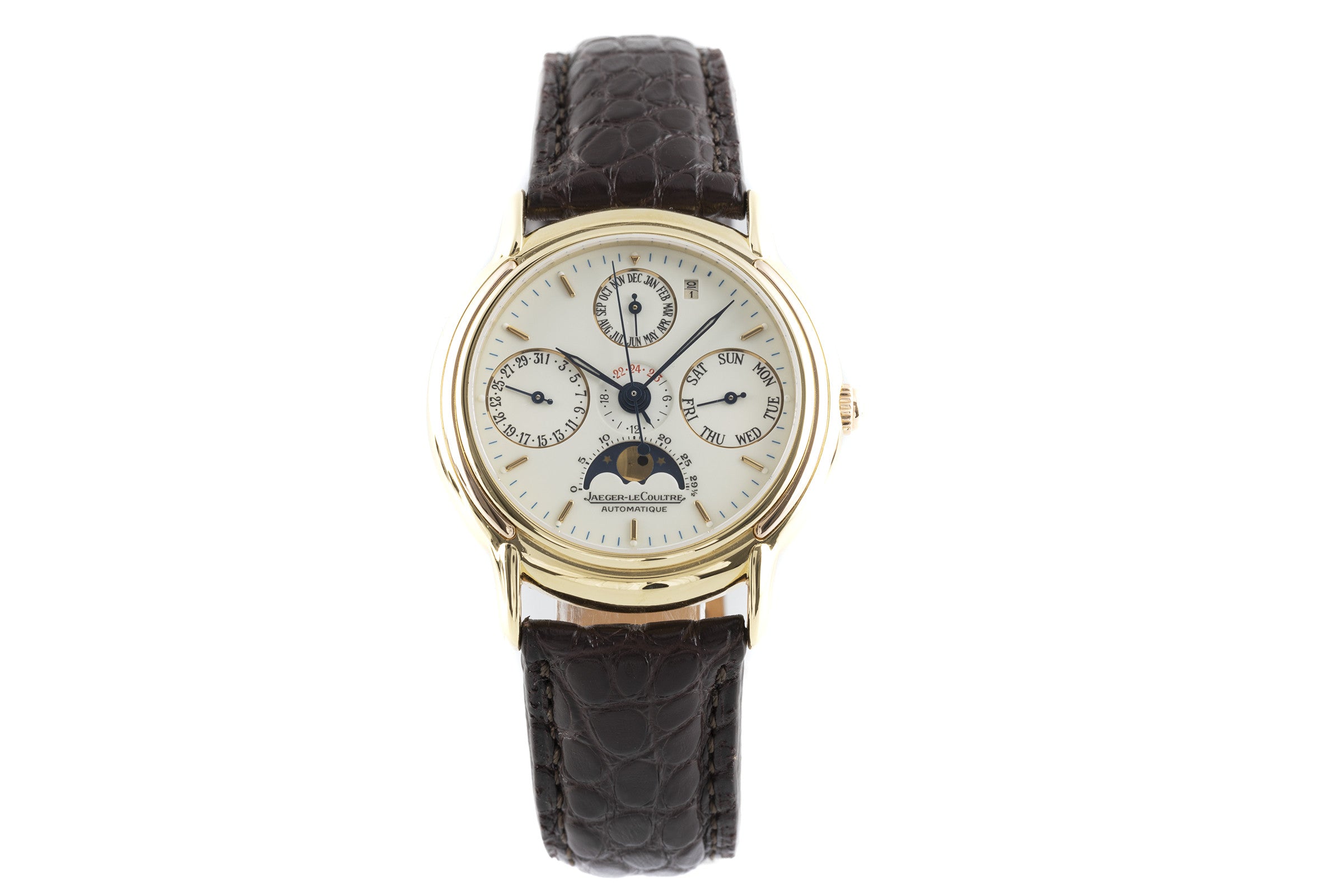 Jaeger LeCoultre Odysseus oro 18 ct automatismo orologio da uomo 166.7.30  [2105154]