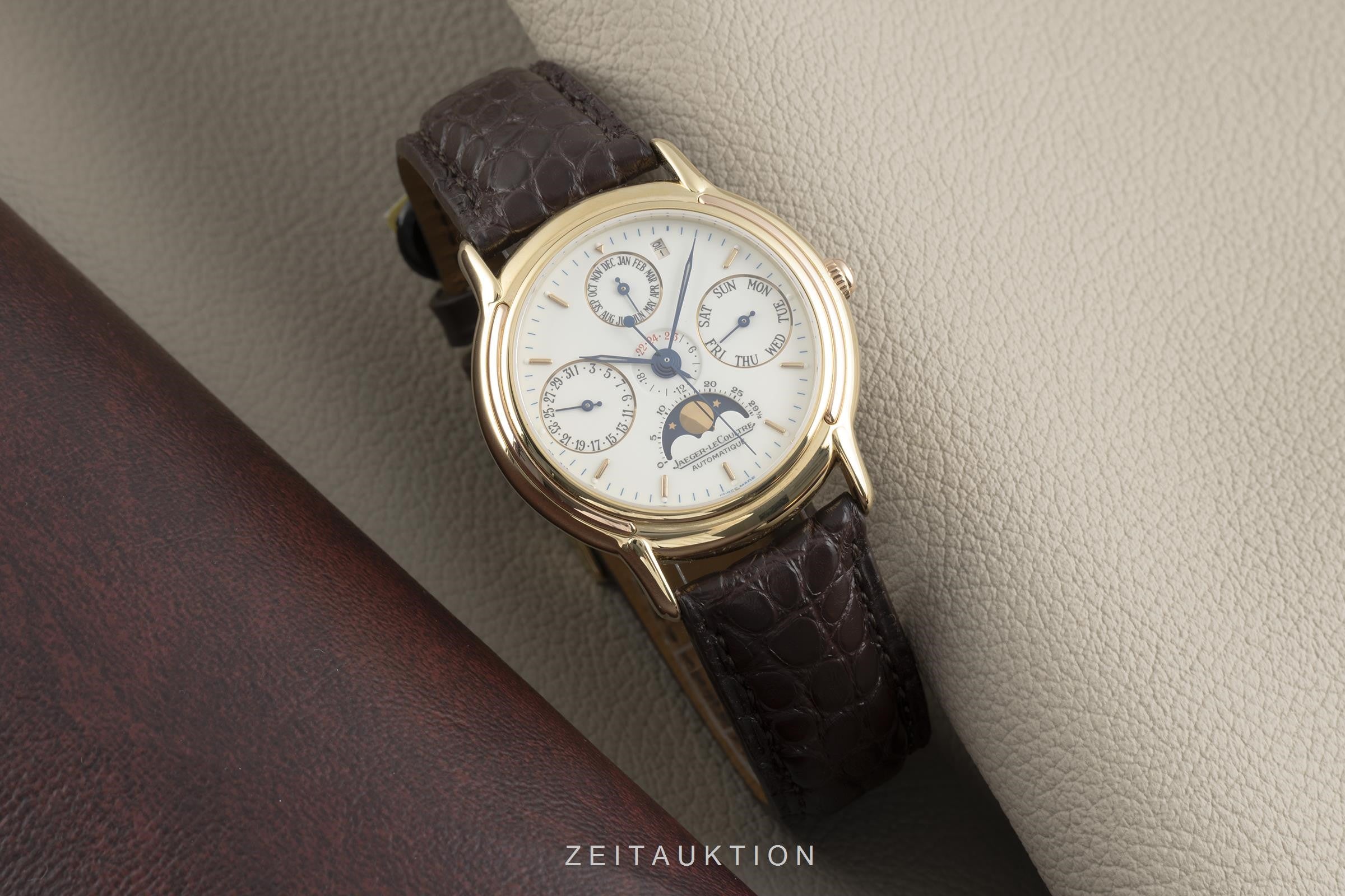 Jaeger LeCoultre Odysseus oro 18 ct automatismo orologio da uomo 166.7.30  [2105154]