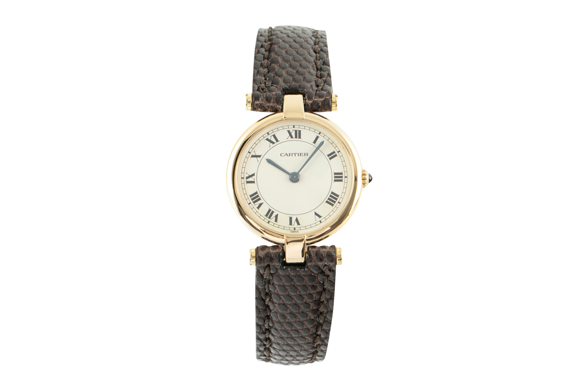 Cartier Vendome 18 ct gold quartz women's watch 881002  [2105195]