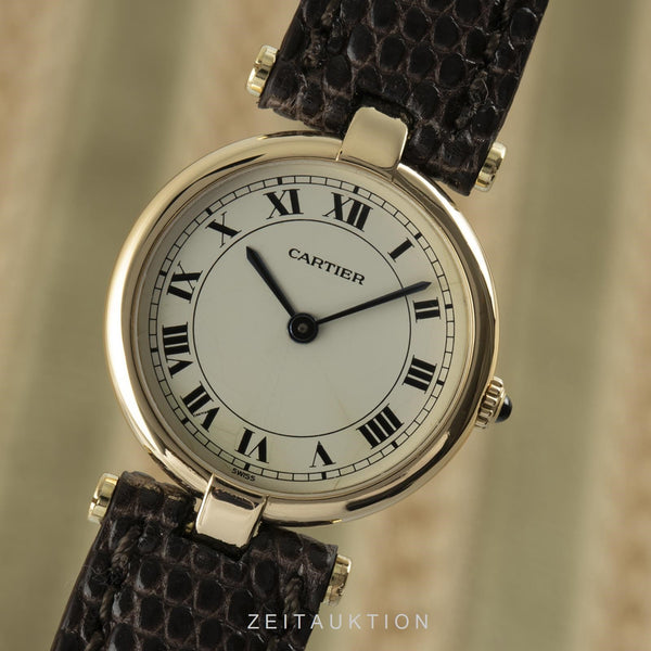 Cartier Vendome 18 ct gold quartz women's watch 881002  [2105195]