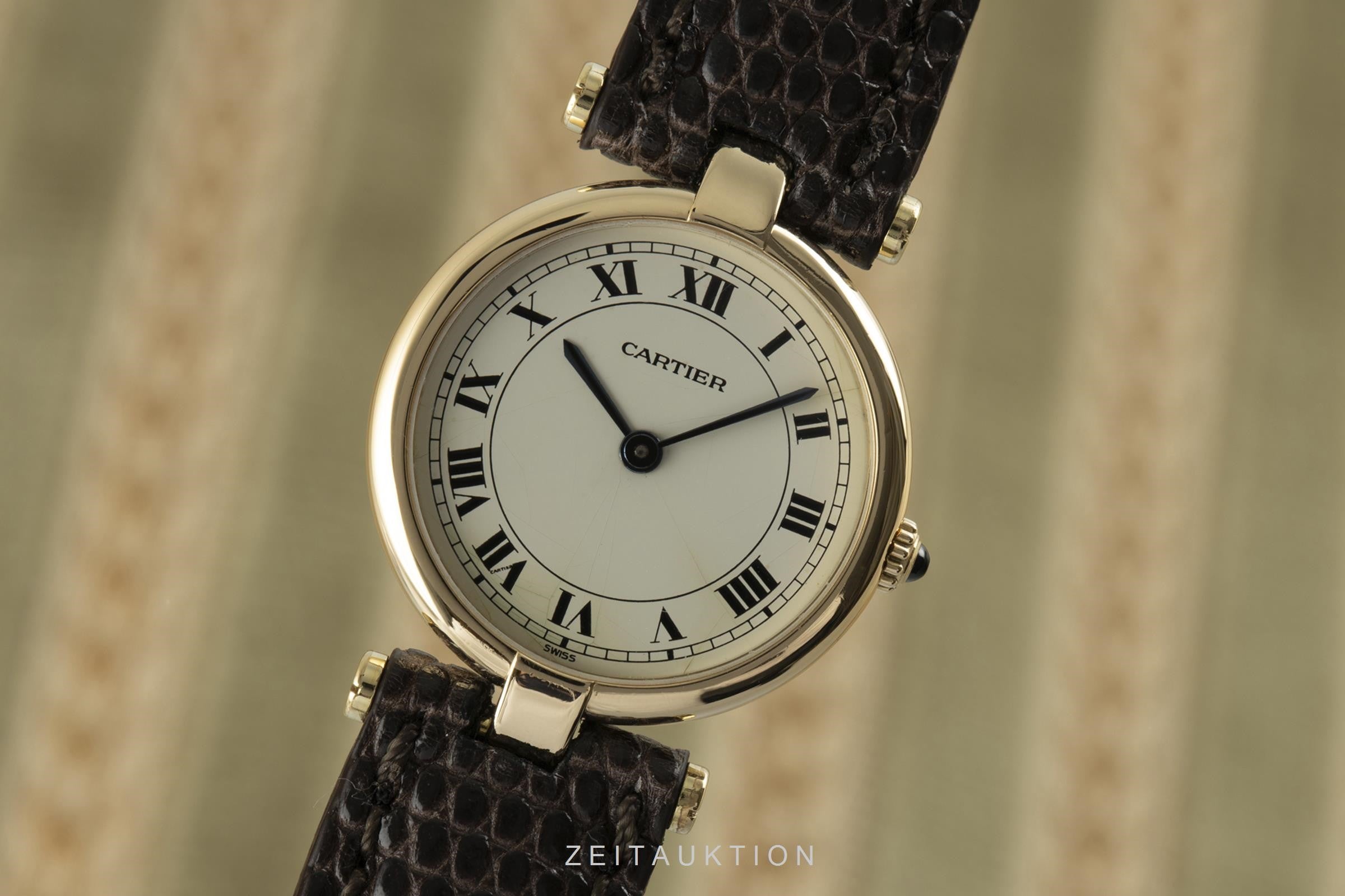 Cartier Vendome oro de 18 quilates cuarzo reloj para damas  881002  [2105195]