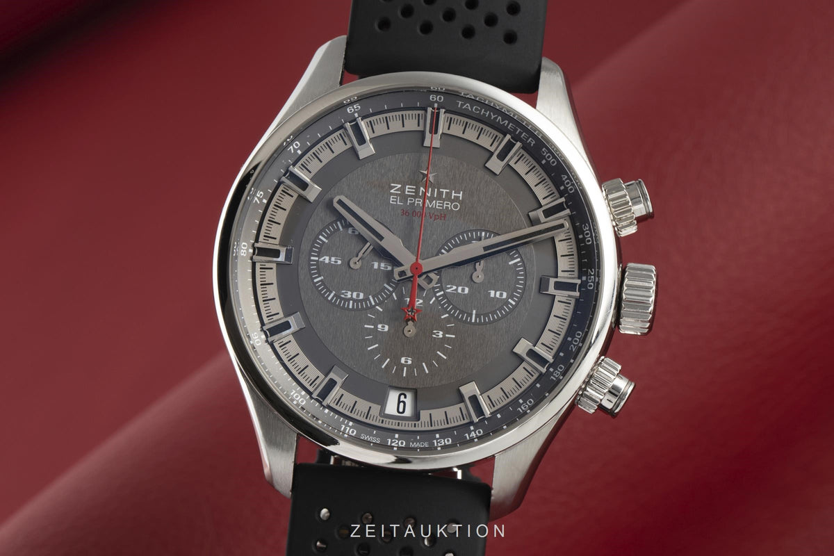 Zenith El Primero chronograph steel automatic men's watch 03.2280.400/91.R576  [2105242]