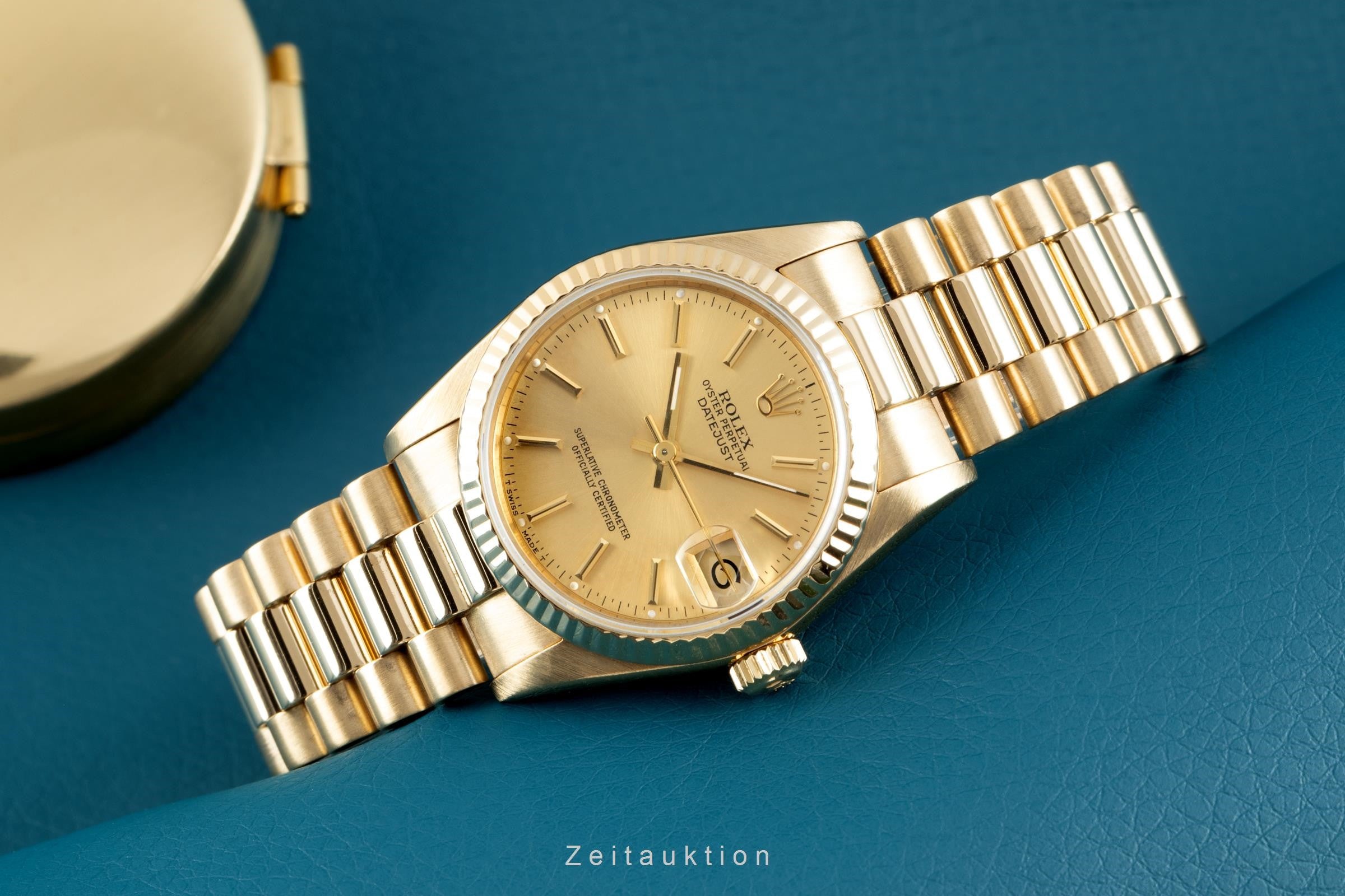 Rolex Lady Datejust oro 18 ct automatismo orologio da donna 68278  [2105260]