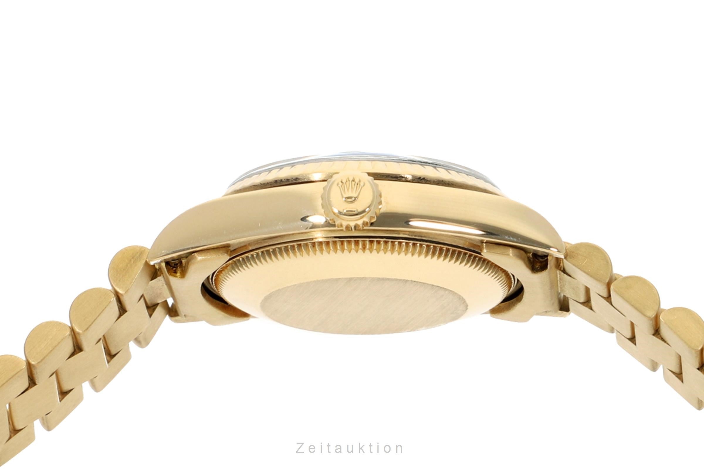 Rolex Lady Datejust oro 18 ct automatismo orologio da donna 68278  [2105260]