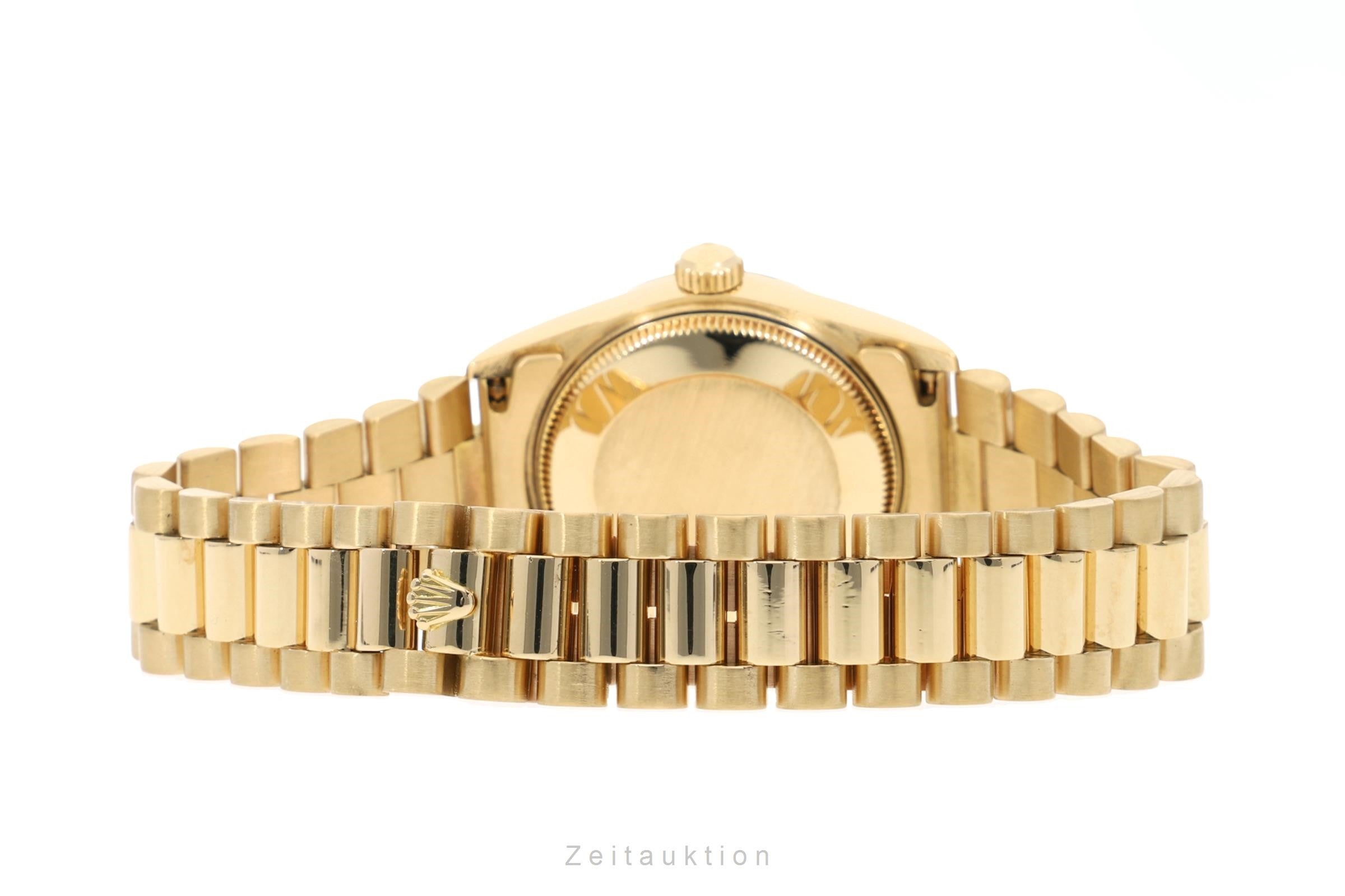 Rolex Lady Datejust oro 18 ct automatismo orologio da donna 68278  [2105260]