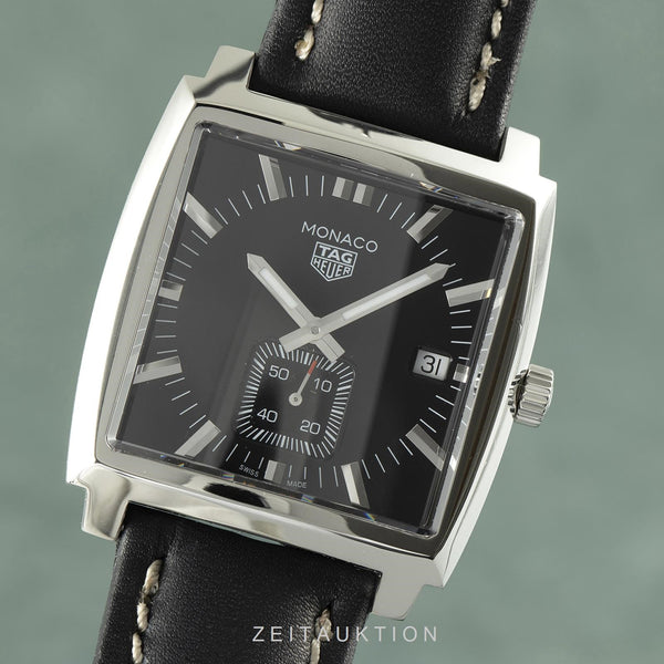 Tag Heuer Monaco steel quartz men's watch WAW131A.FC6177 LP: 2050EUR  [2105287]