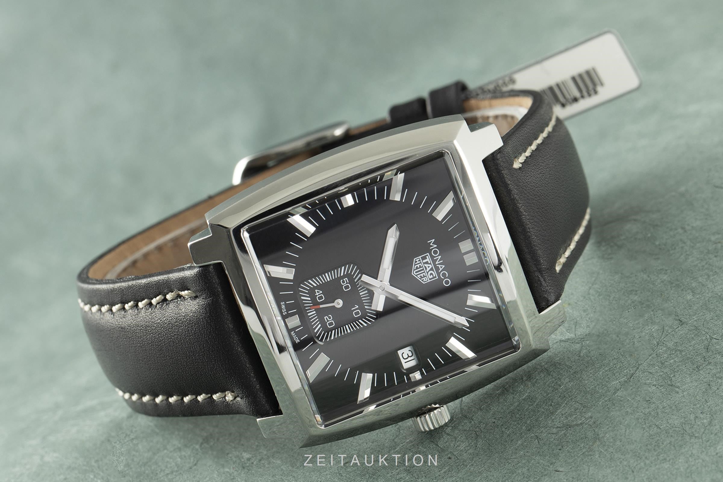 Tag Heuer Monaco steel quartz men's watch WAW131A.FC6177 LP: 2050EUR  [2105287]