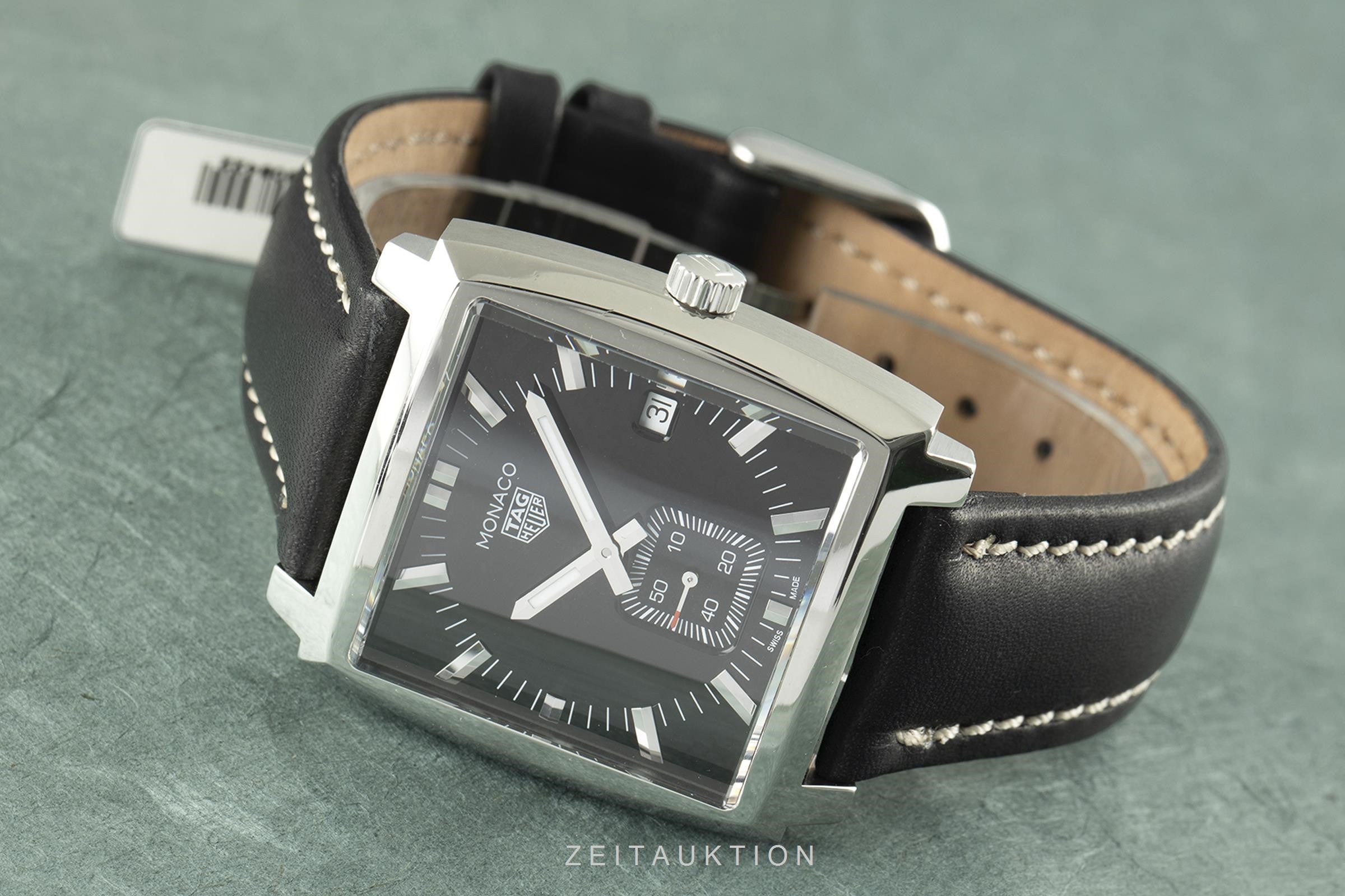 Tag Heuer Monaco steel quartz men's watch WAW131A.FC6177 LP: 2050EUR  [2105287]