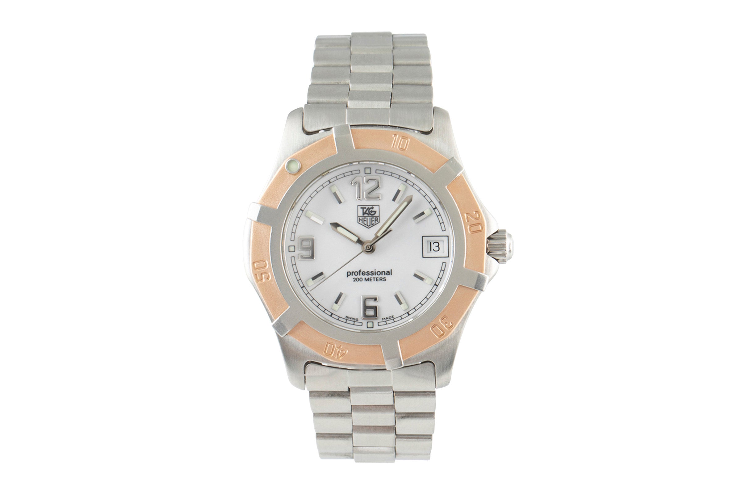 Tag Heuer 2000 tantalum / gold quartz men's watch WN1150  [2105346]