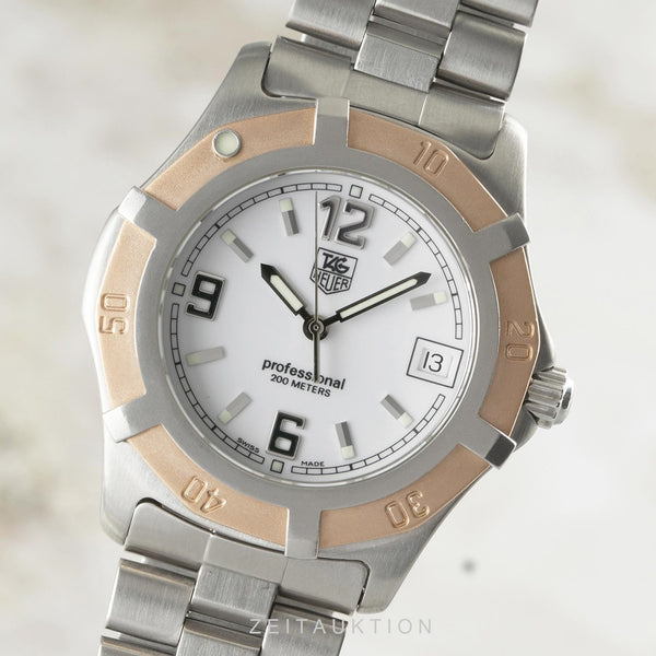 Tag Heuer 2000 tantalum / gold quartz men's watch WN1150  [2105346]