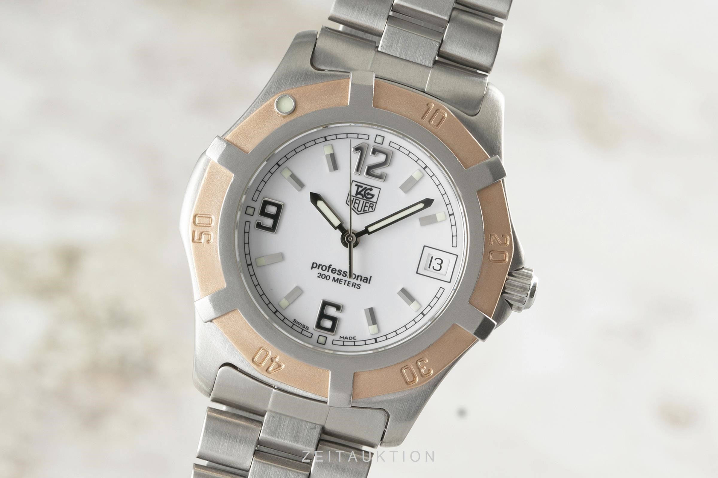 Tag Heuer 2000 tantalum / gold quartz men's watch WN1150  [2105346]