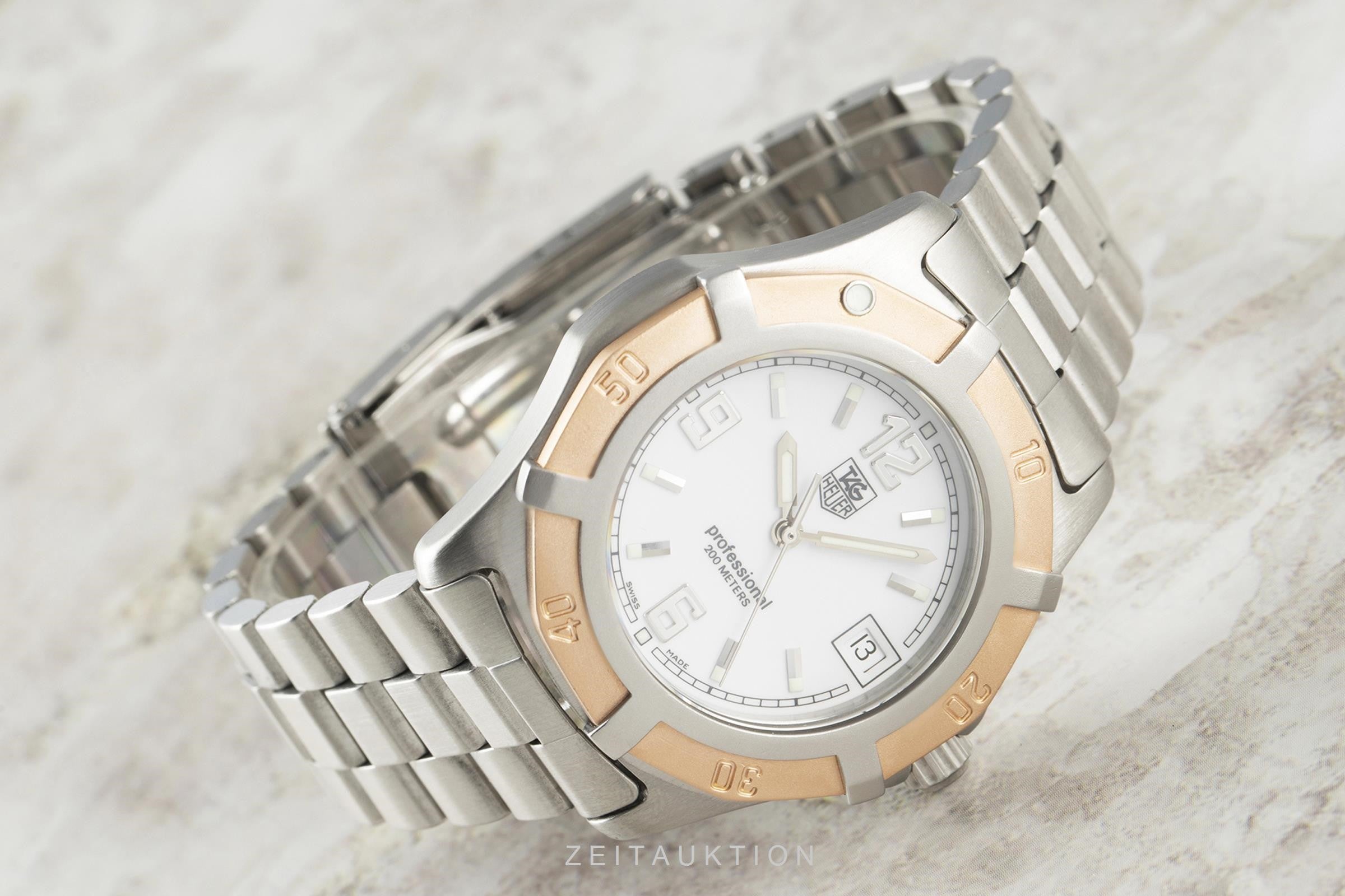 Tag Heuer 2000 tantalum / gold quartz men's watch WN1150  [2105346]