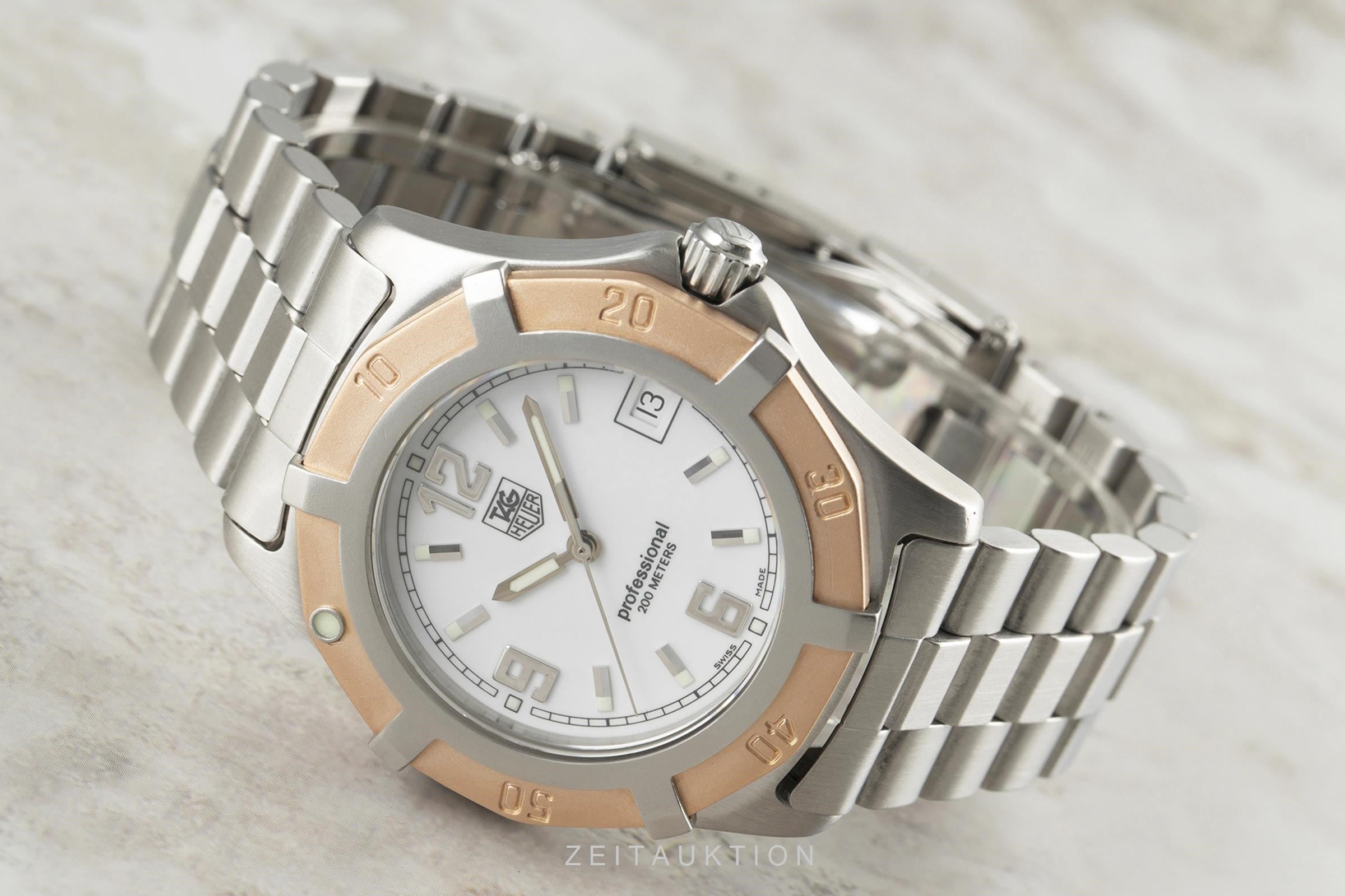 Tag Heuer 2000 tantalum / gold quartz men's watch WN1150  [2105346]