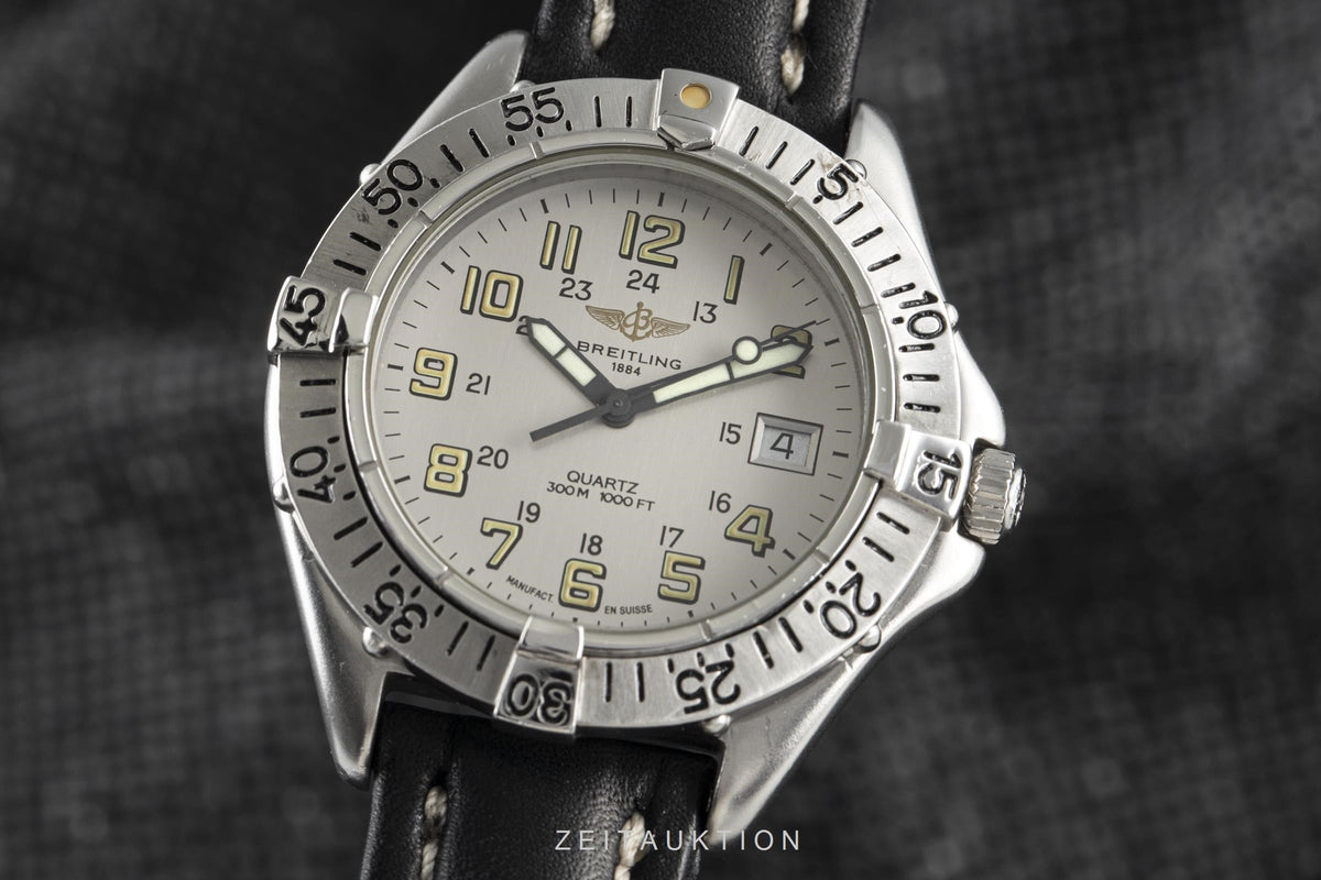 Breitling Colt steel quartz men's watch A57035  [2105392]