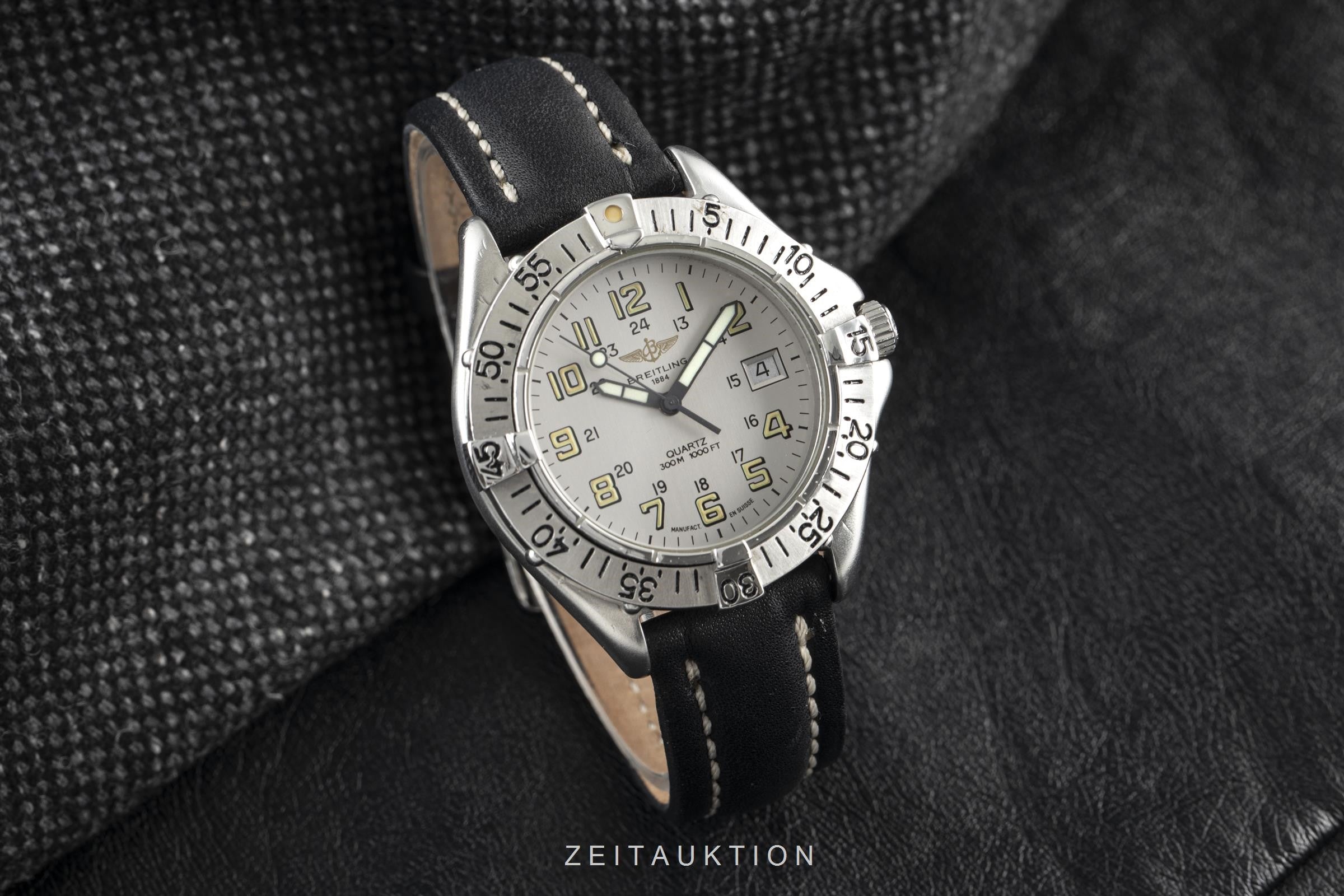 Breitling Colt acier quartz montre pour hommes A57035  [2105392]