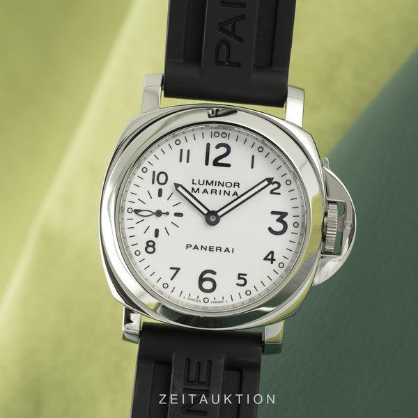 Panerai Luminor Marina acero cuerda manual reloj para caballeros PAM00003,  OP6518  [2105402]