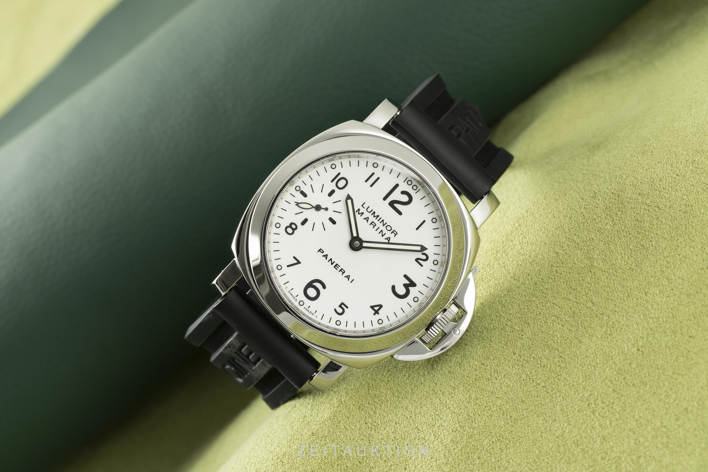 Panerai Luminor Marina acero cuerda manual reloj para caballeros PAM00003,  OP6518  [2105402]