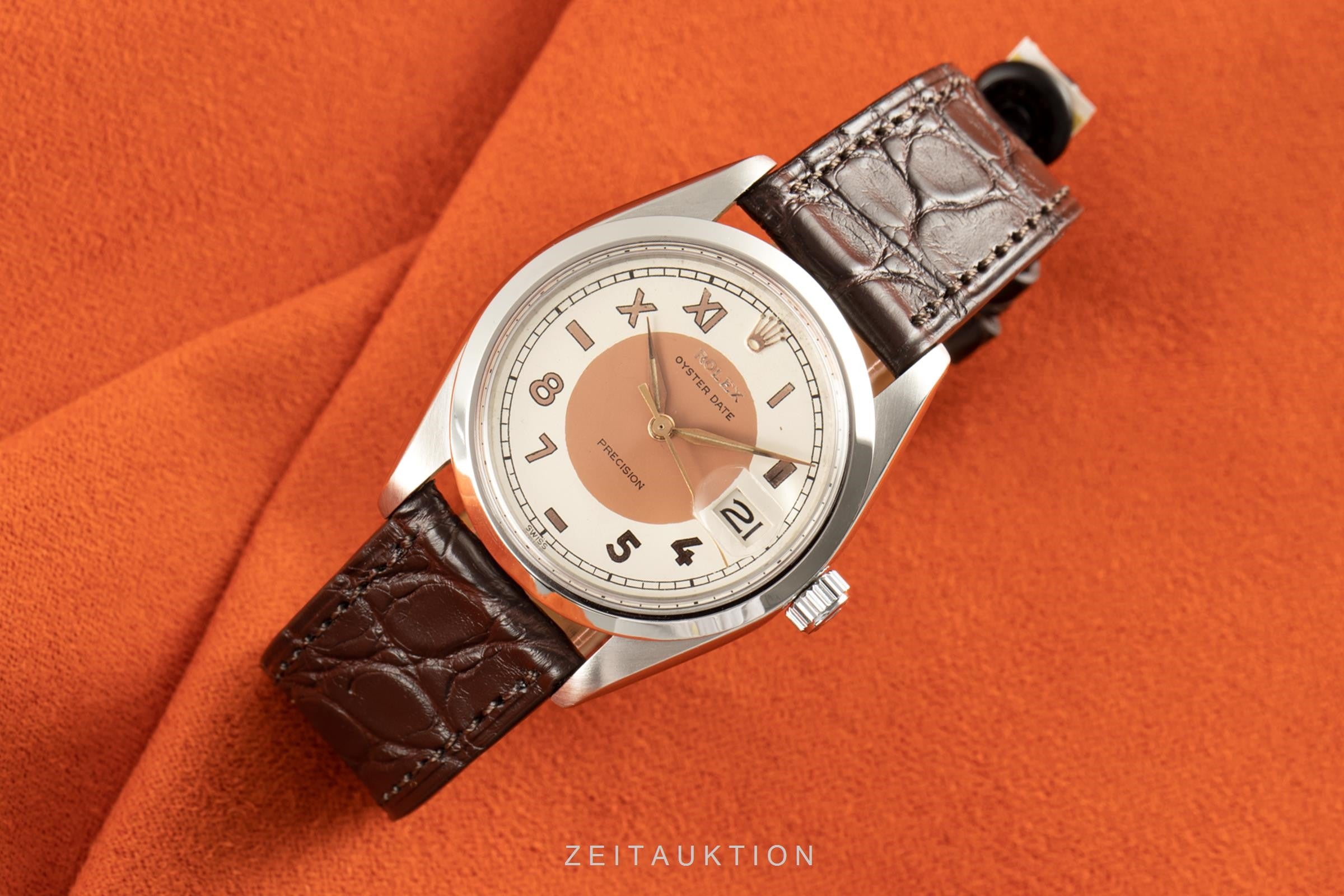 Rolex Oysterdate acciaio carica manuale orologio da uomo 6694 Vintage  [2105429]