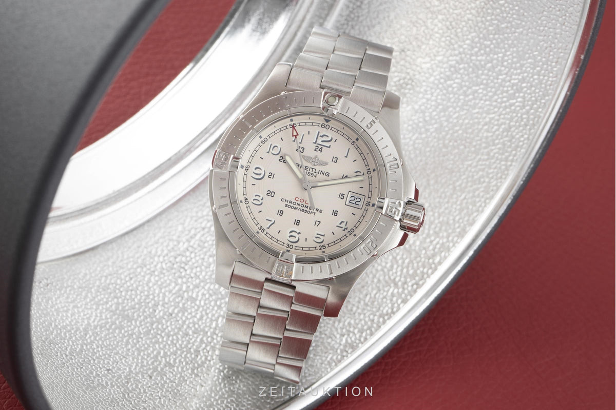 Breitling Colt steel quartz men's watch A74380  [2105434]