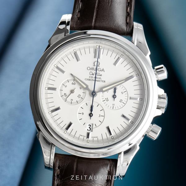 Omega De Ville chronographe acier automatique montre pour hommes 4841.31.32  [2105569]