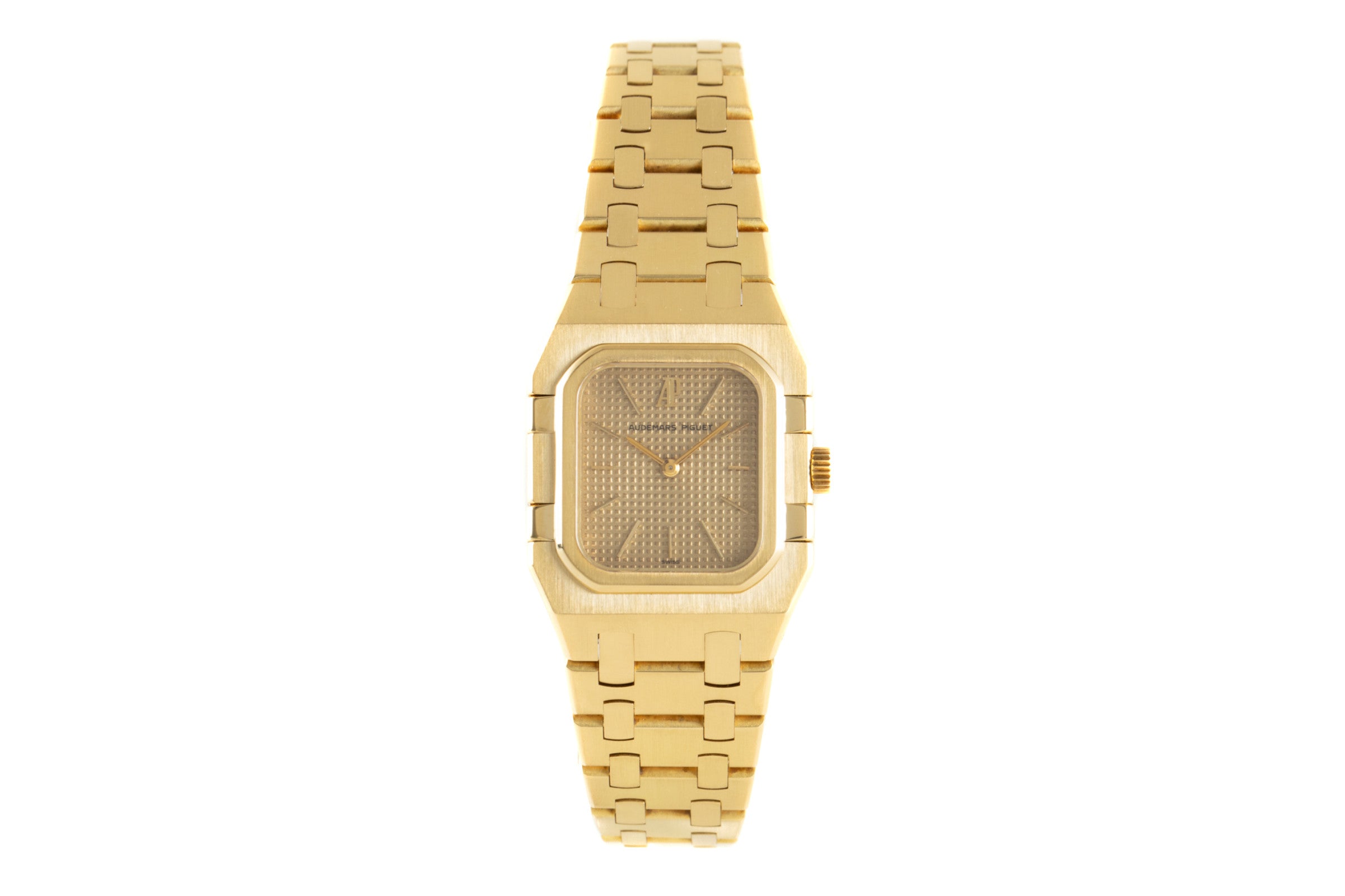 Audemars Piguet Royal Oak 18K (0,750) Gelbgold Damenuhr Gold [2105583]