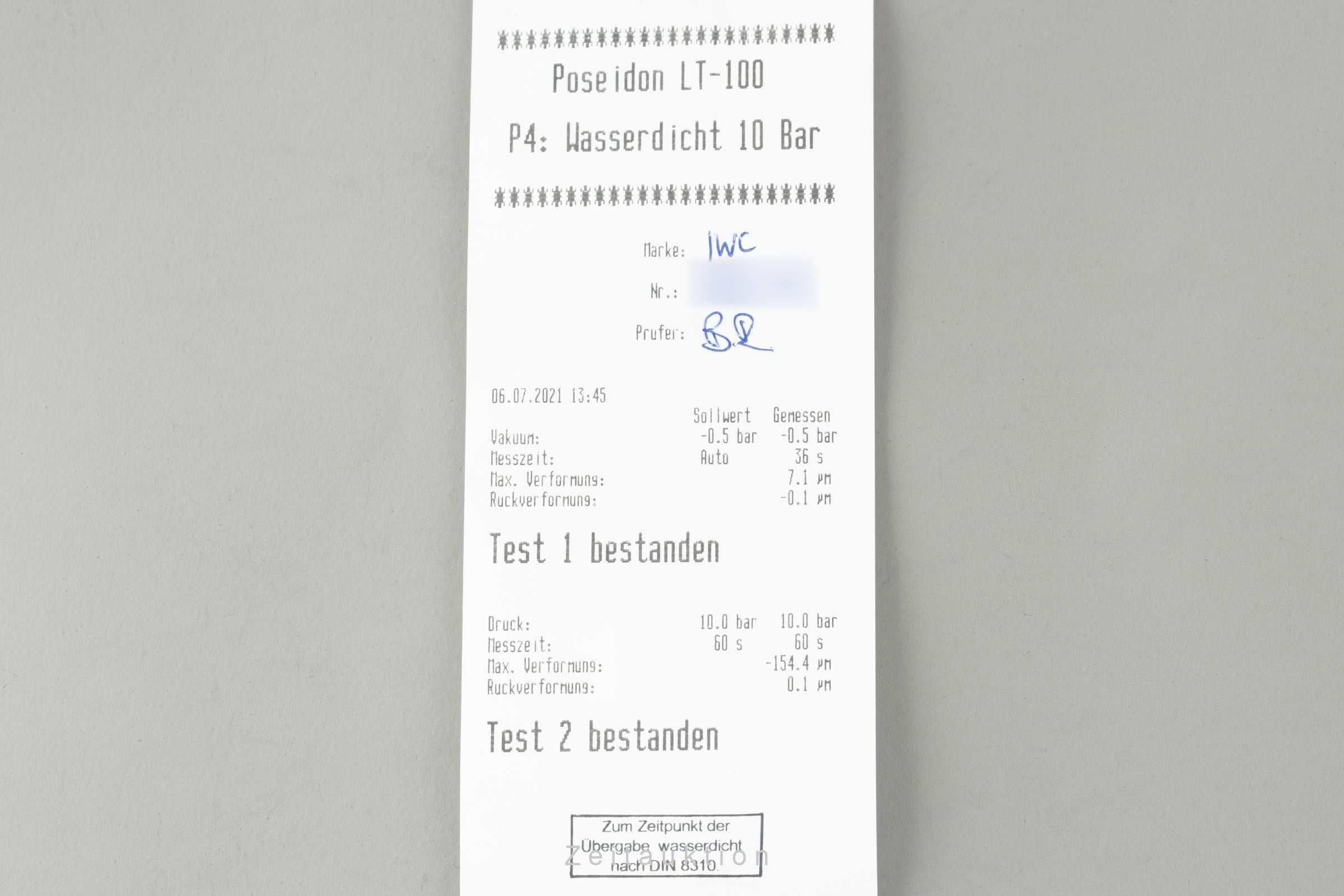 IWC Ingenieur titanio automatismo orologio da uomo IW3227  [2105632]