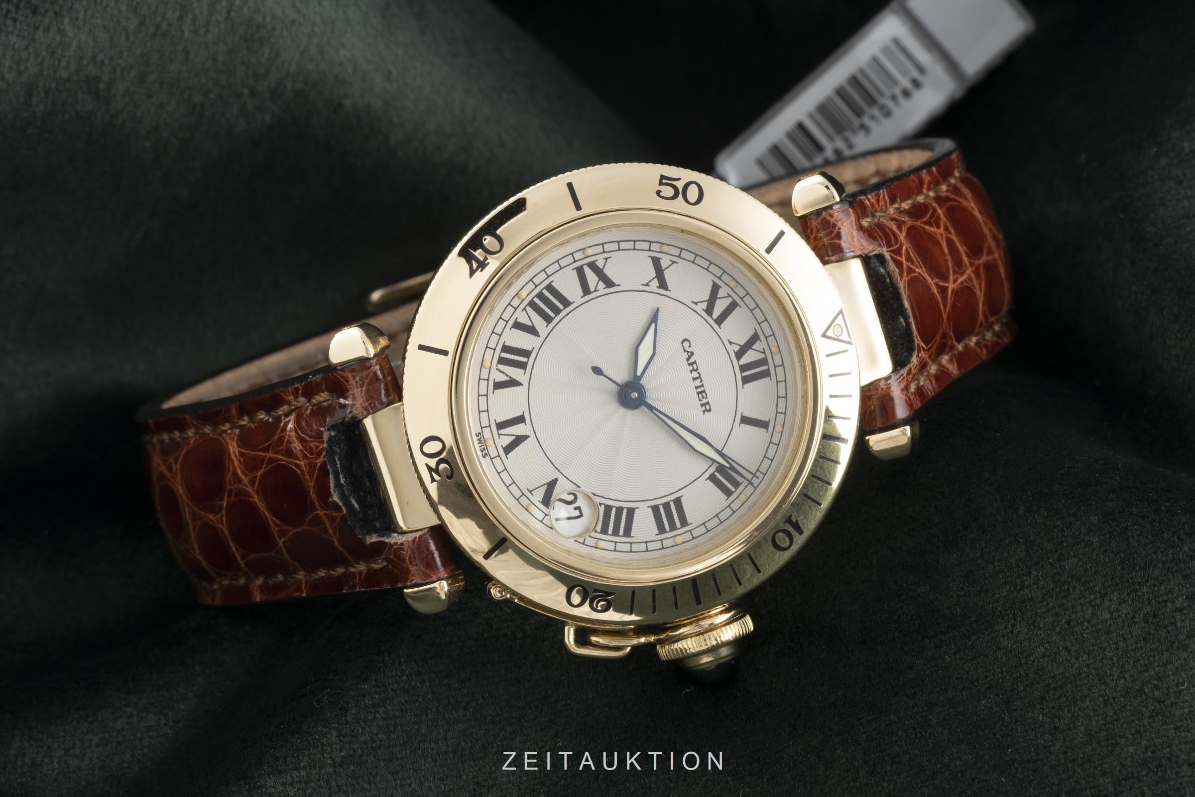 Cartier Pasha 18 ct gold automatic Kal. 049 Ref. 1035 | 2105678