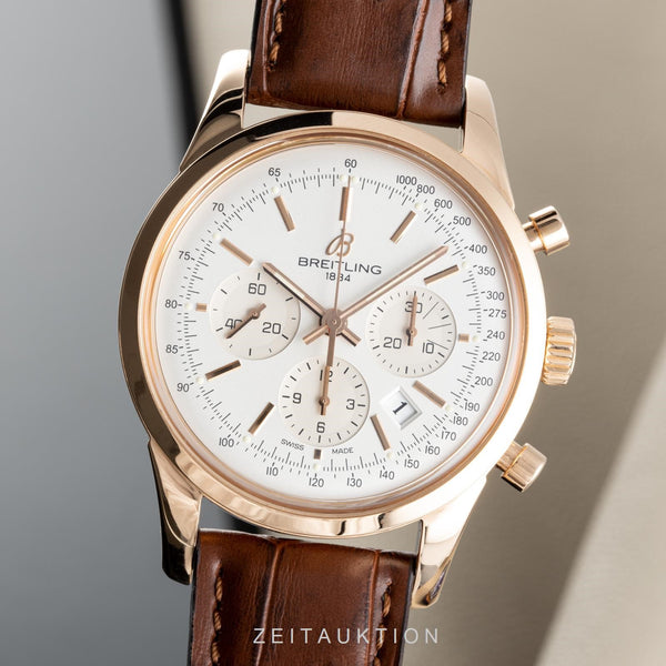 Breitling Trancocean Chronograph Limitiert 18K Roségold Automatik Ref. RB0151  [2105811]