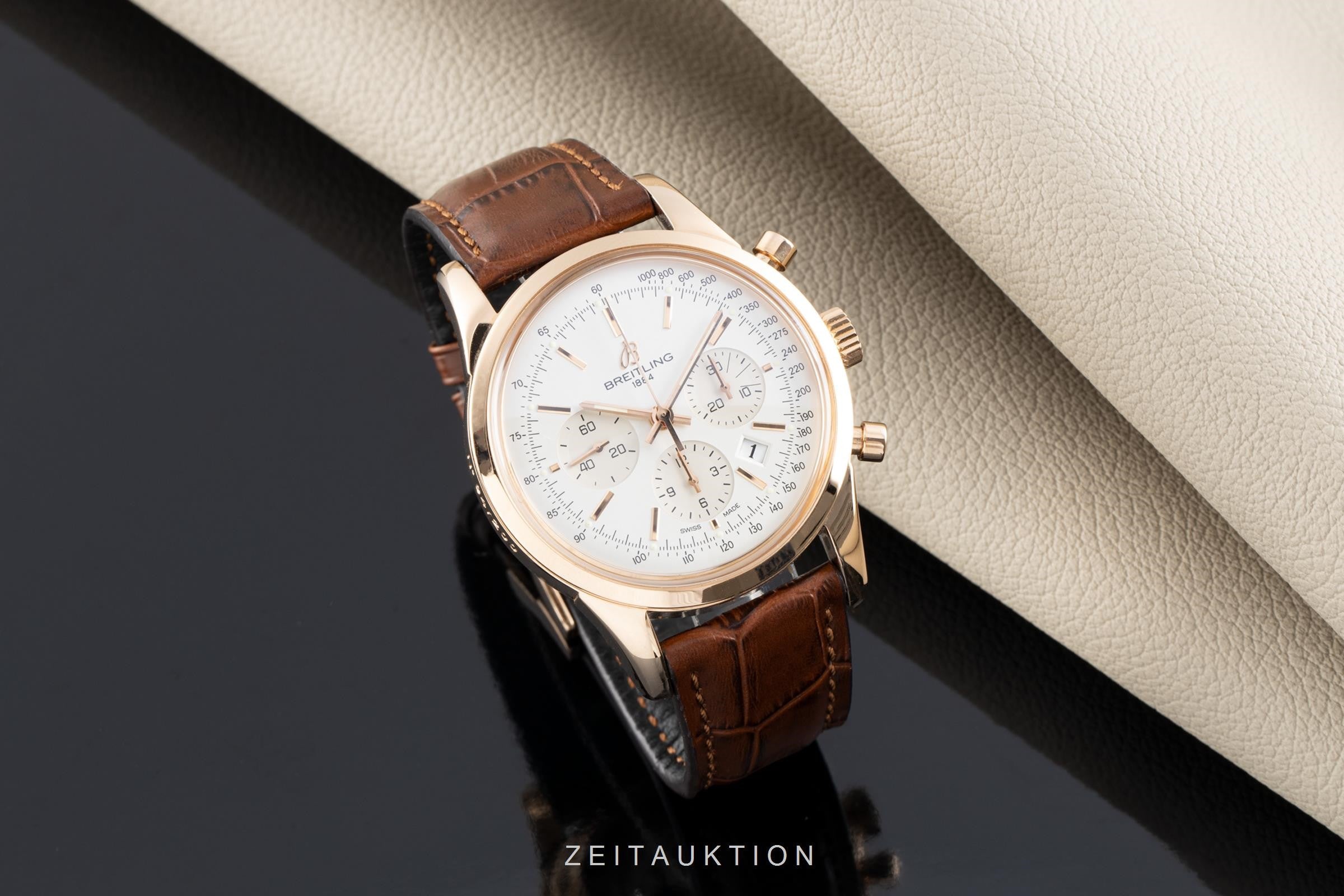 Breitling Trancocean Chronograph Limitiert 18K Roségold Automatik Ref. RB0151  [2105811]