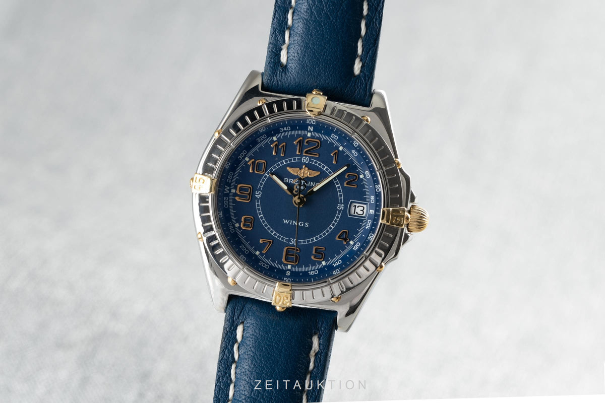 Breitling Wings steel / gold quartz men's watch B66050  [2105831]