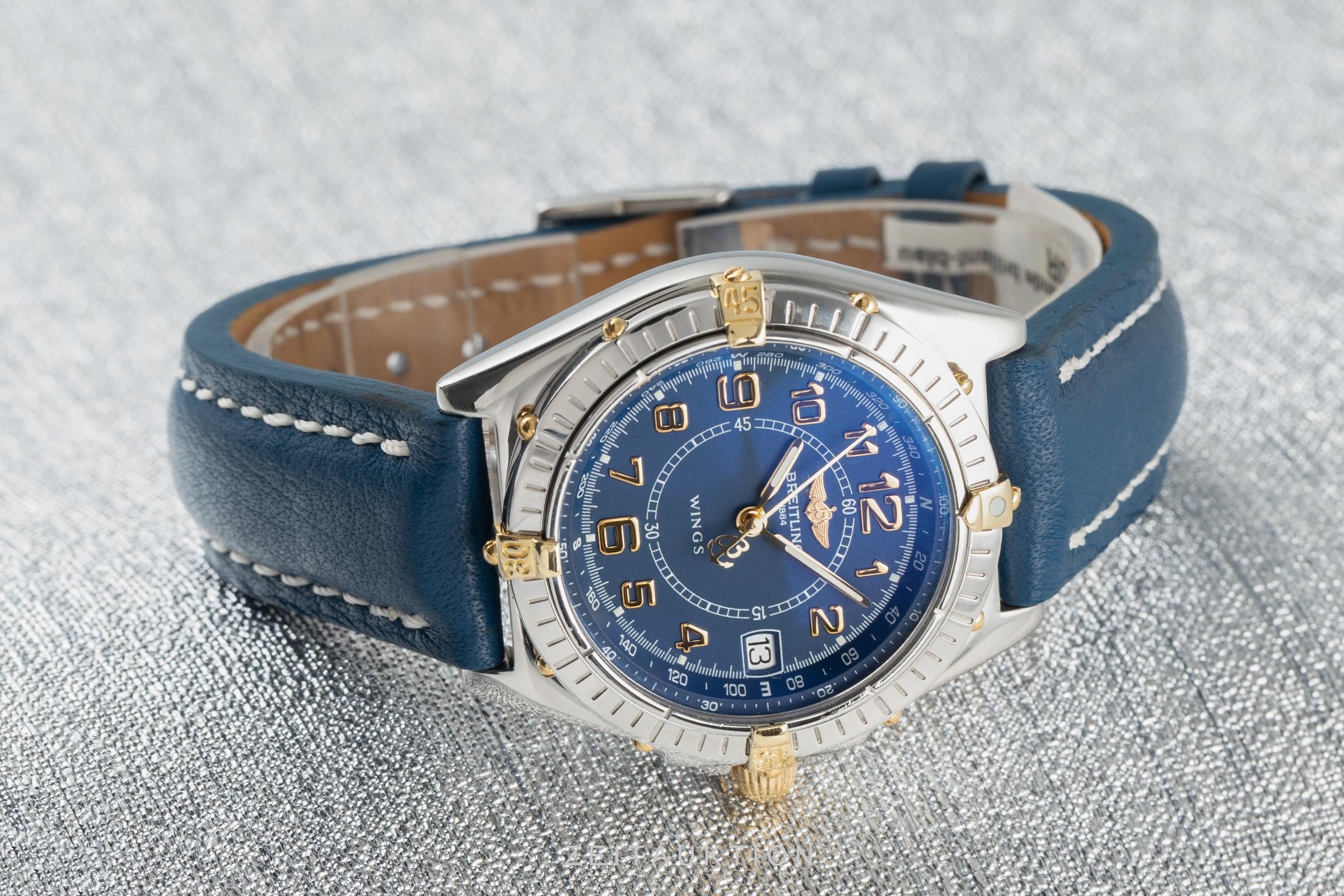 Breitling Wings steel / gold quartz men's watch B66050  [2105831]