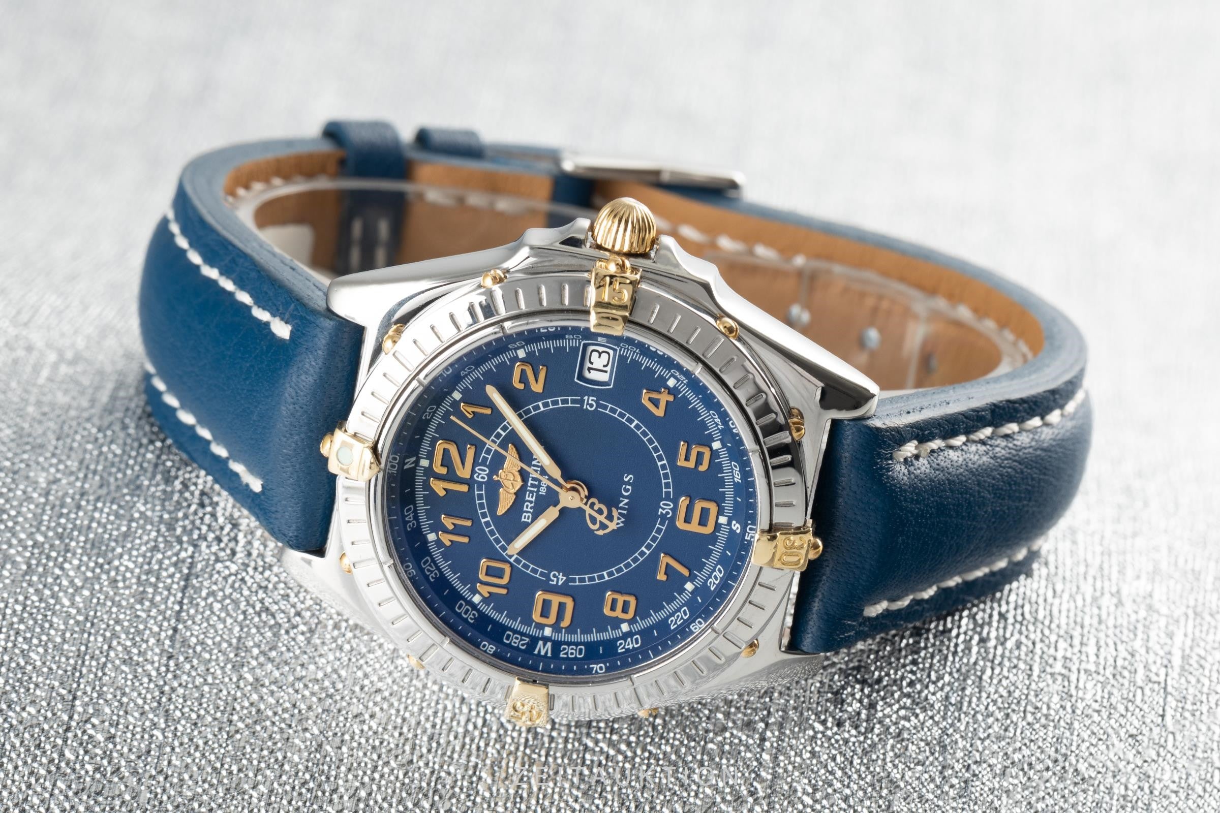 Breitling Wings steel / gold quartz men's watch B66050  [2105831]