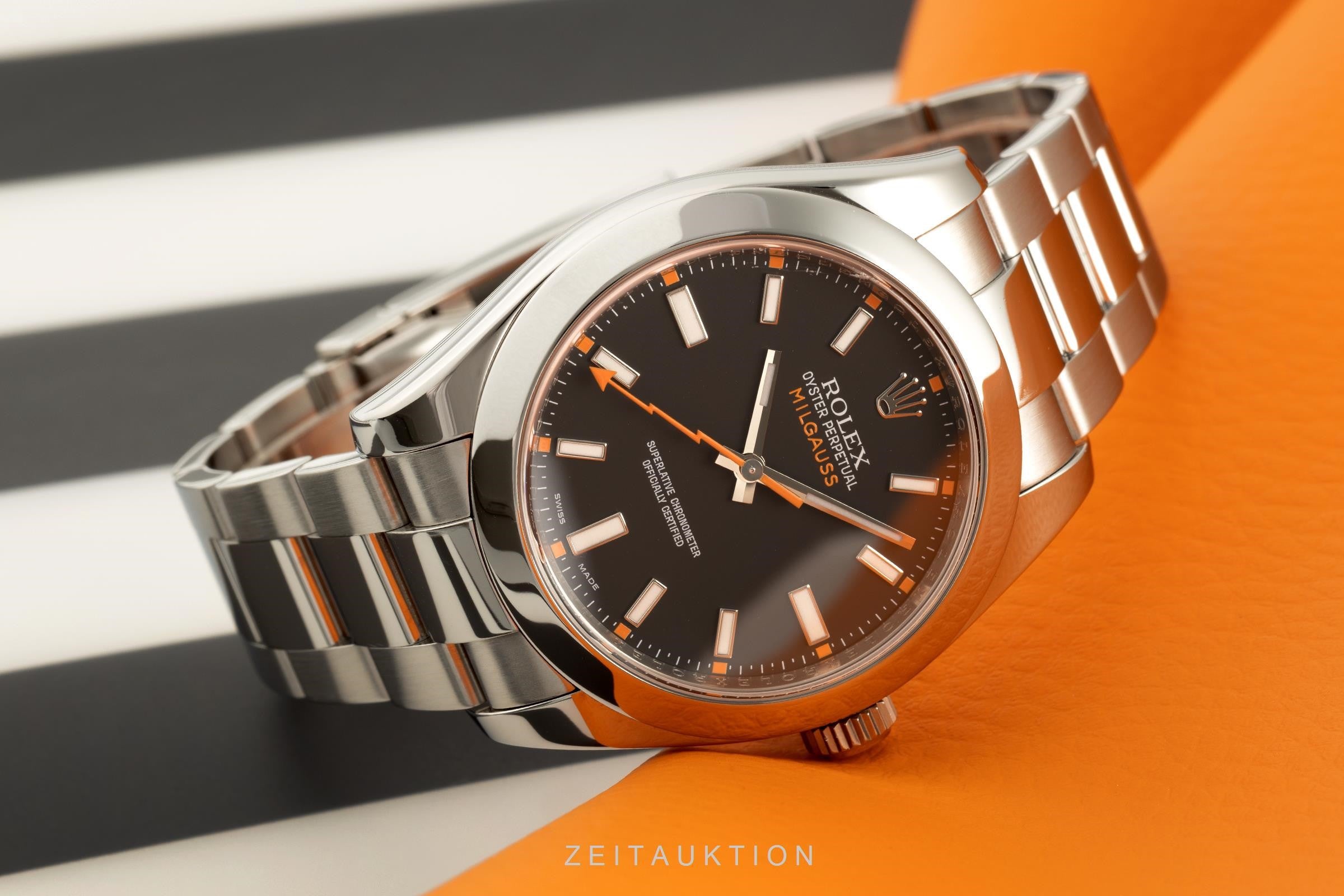 Rolex Milgauss acero automático reloj para caballeros 116400  [2105853]