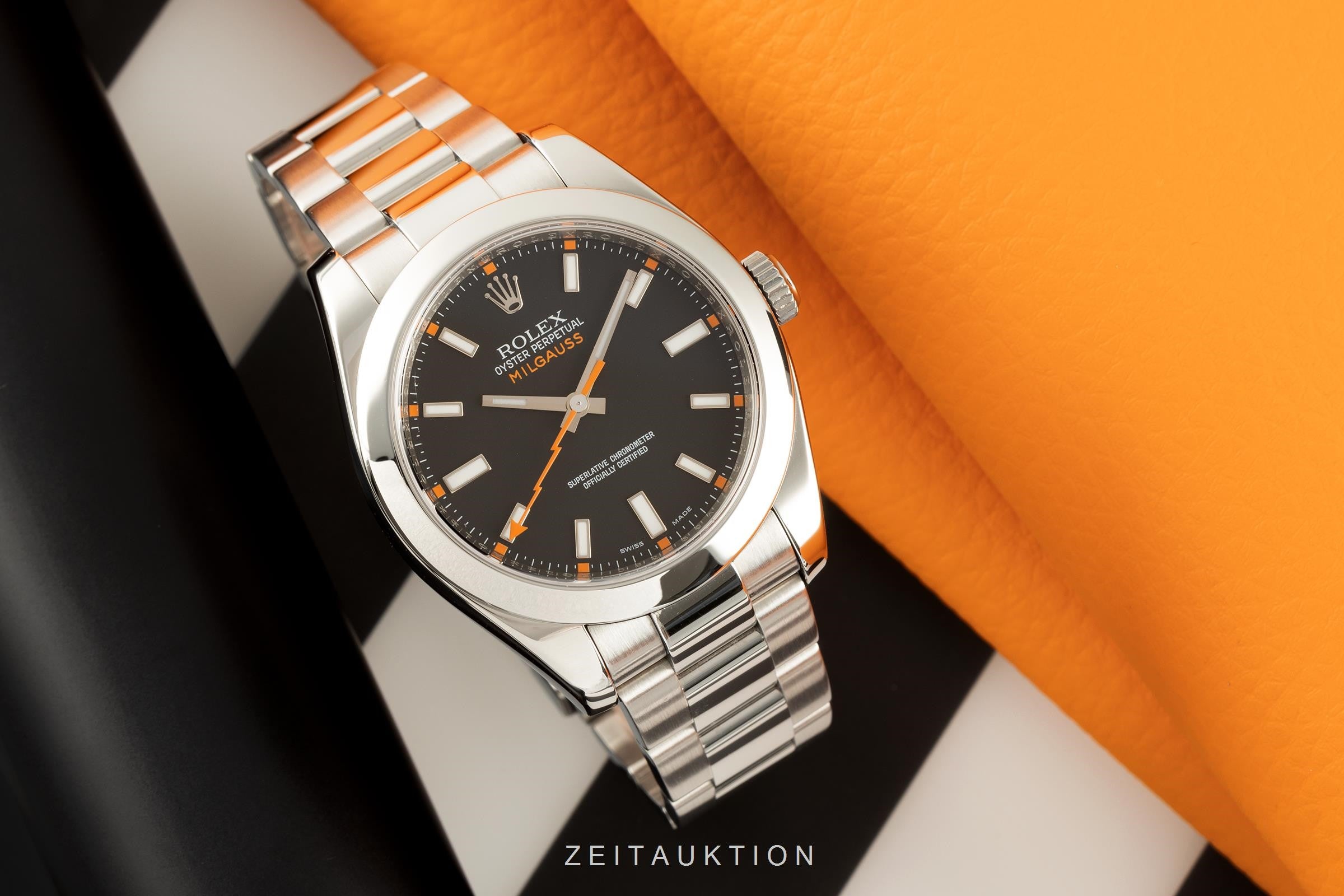 Rolex Milgauss acero automático reloj para caballeros 116400  [2105853]