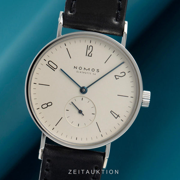 Nomos Tangente acero cuerda manual reloj para caballeros Limited  [2105968]
