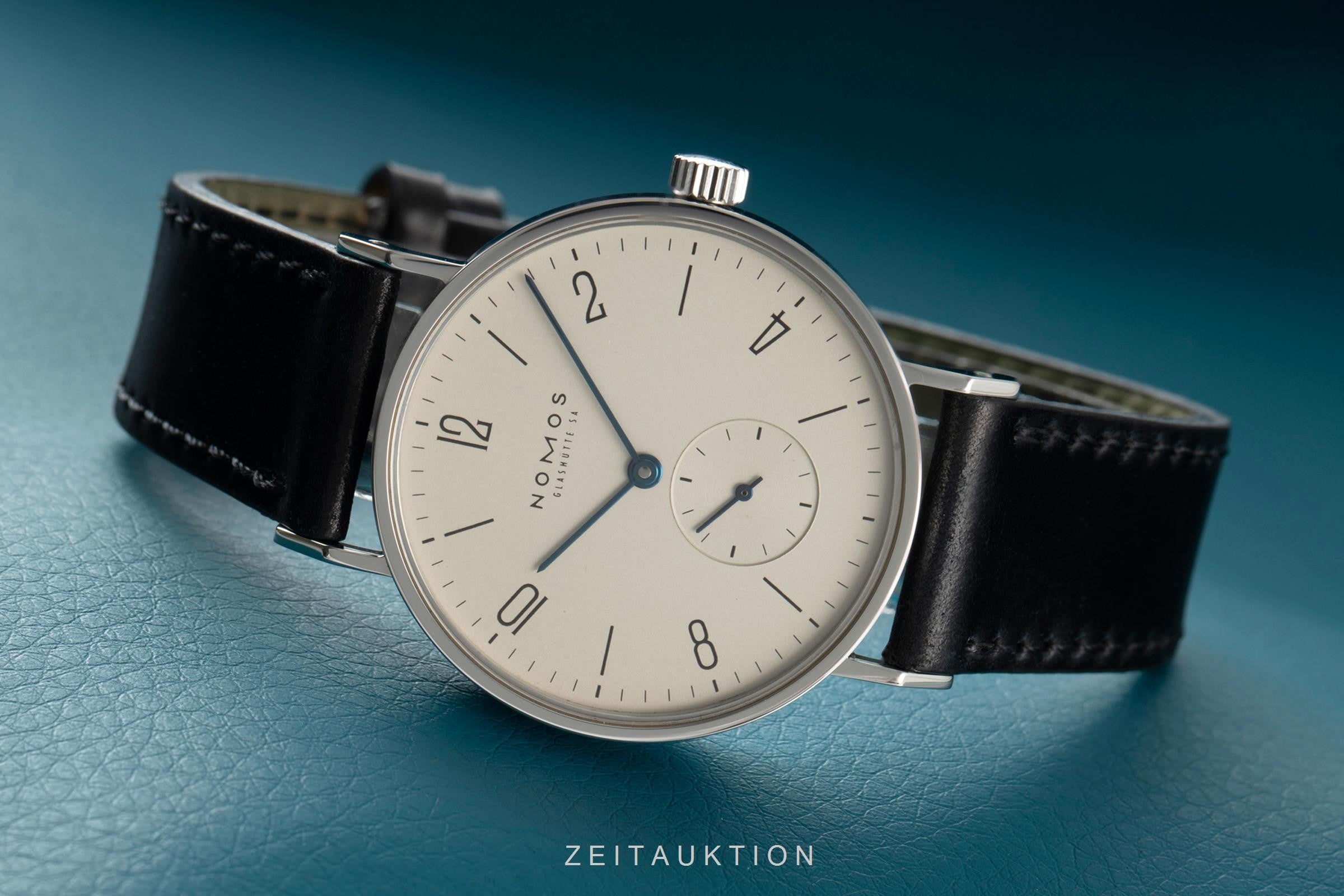 Nomos Tangente acero cuerda manual reloj para caballeros Limited  [2105968]