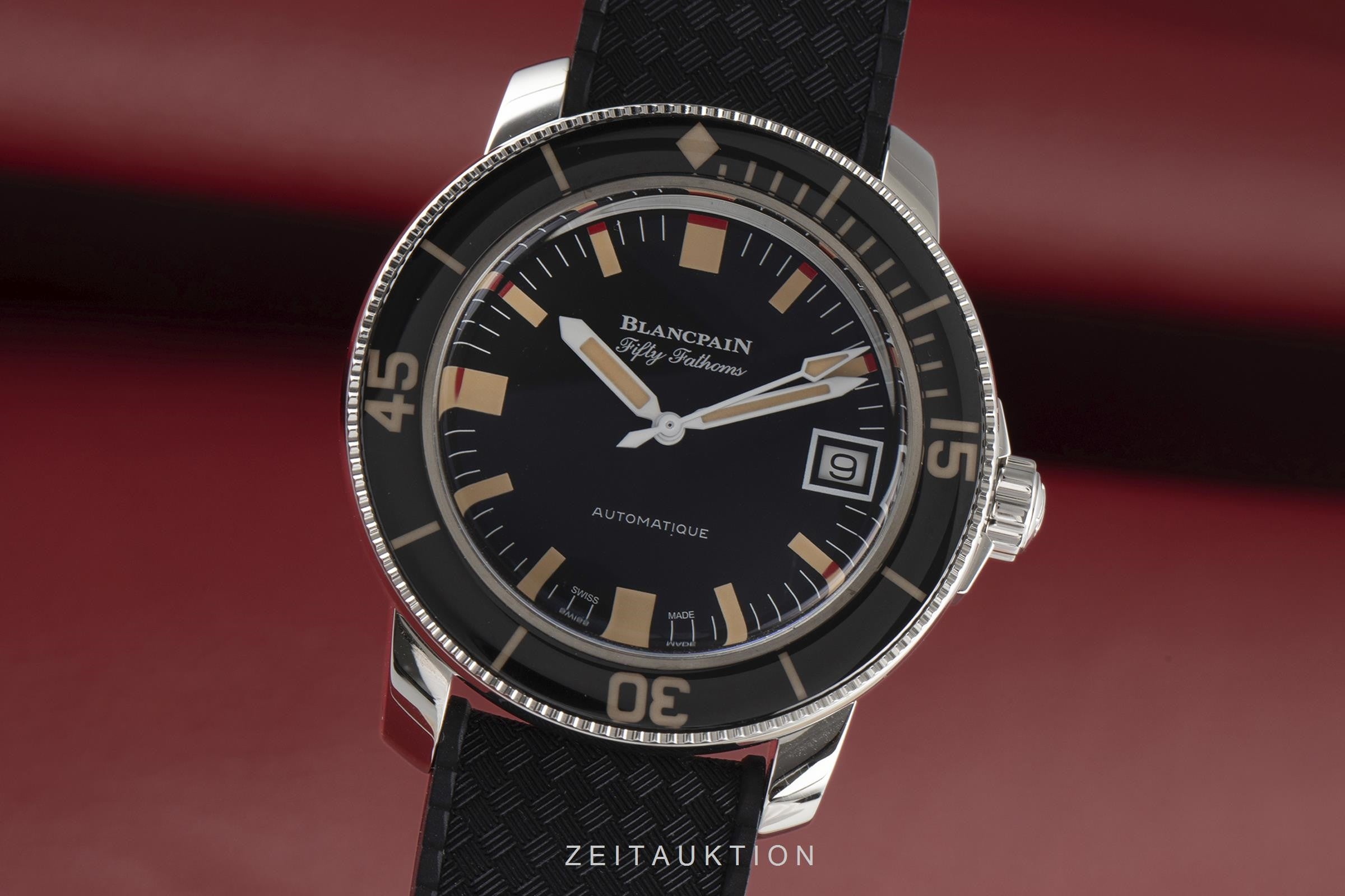 Blancpain Fifty Fathoms steel automatic men's watch 5008B-1130-B52A Limited  [2106055]