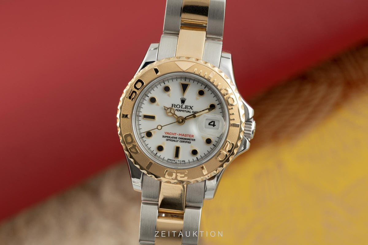 Rolex Yacht-Master steel / gold automatic women's watch 69623  [2106140]