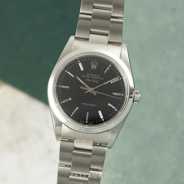 Rolex Air King acciaio automatismo orologio da uomo 14000M  [2106153]