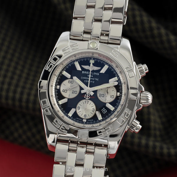 Breitling Chronomat chronograph steel automatic men's watch AB0110 LP: 8100EUR  [2106178]