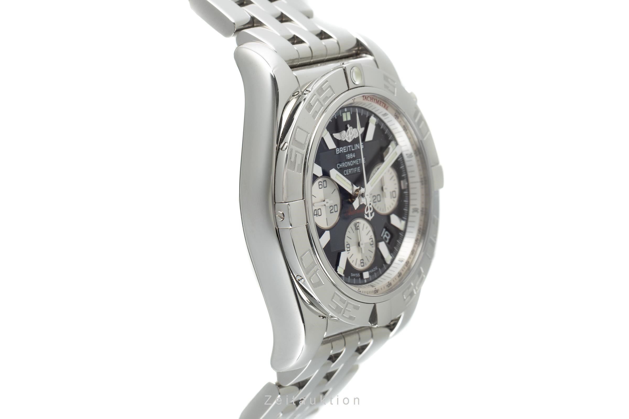 Breitling Chronomat chronograph steel automatic men's watch AB0110 LP: 8100EUR  [2106178]