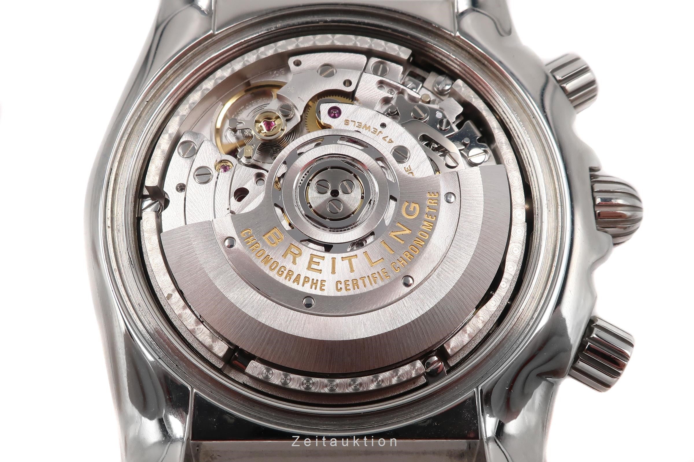 Breitling Chronomat chronograph steel automatic men's watch AB0110 LP: 8100EUR  [2106178]