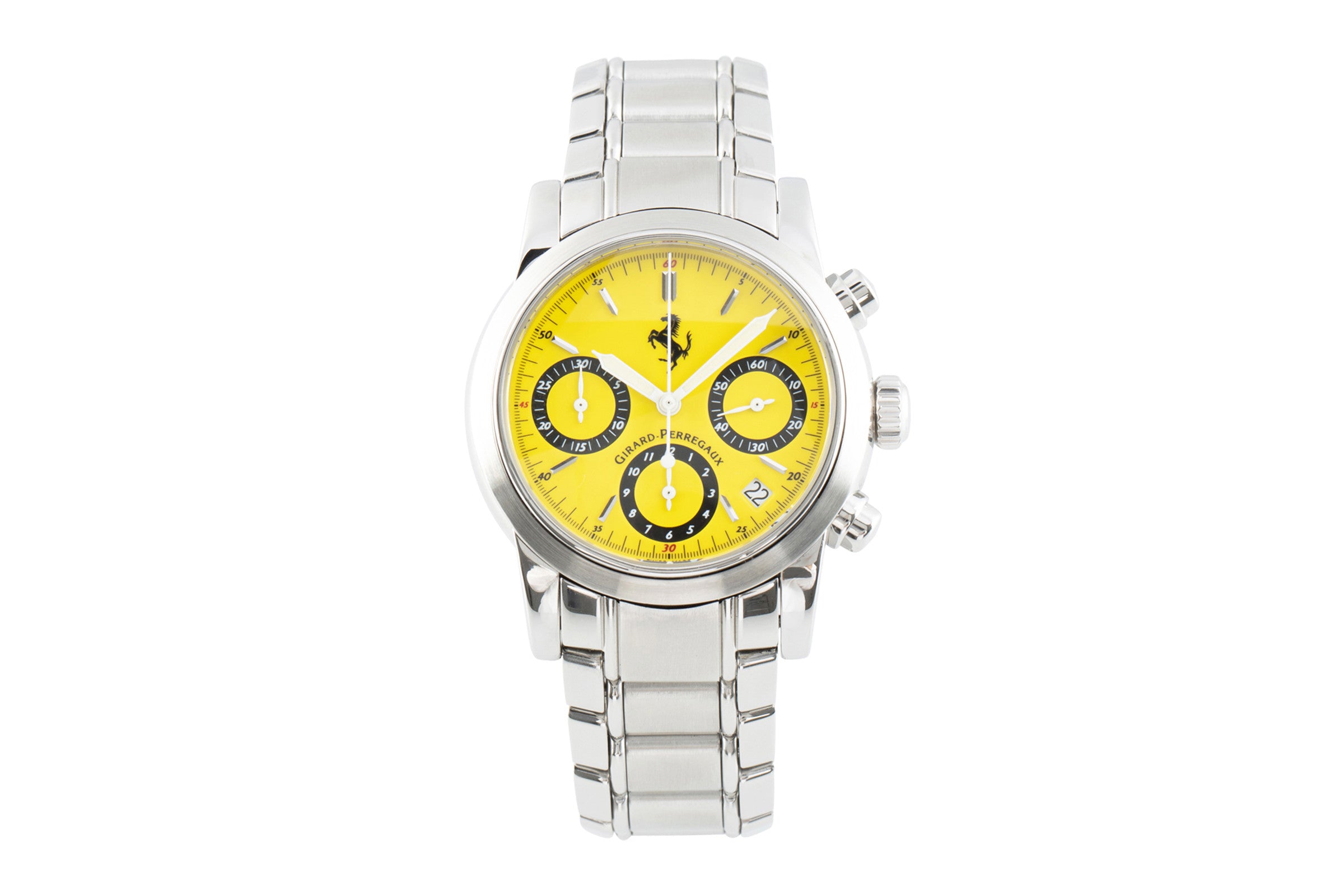 Girard Perregaux Ferrari chronograph steel automatic men's watch 8020  [2106179]